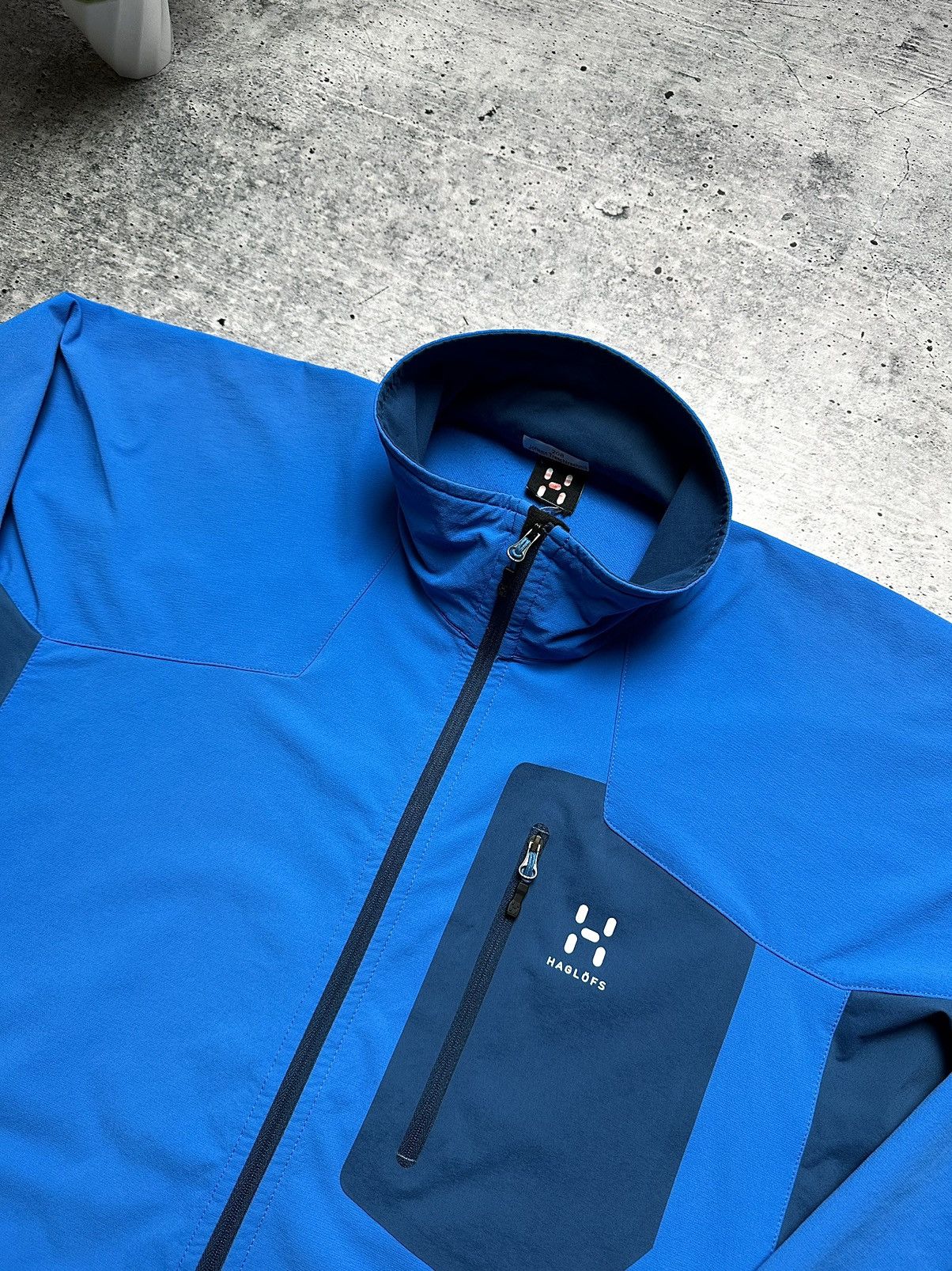Haglofs Vintage Haglofs Softshell Shell Outdoor Rain Ski Jacket Size US XL / EU 56 / 4 - 4 Thumbnail
