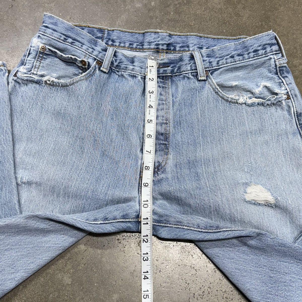 Levi's Levi’s 501 XX Vintage Button Fly Jeans Light Wash Size US 31 - 9 Thumbnail