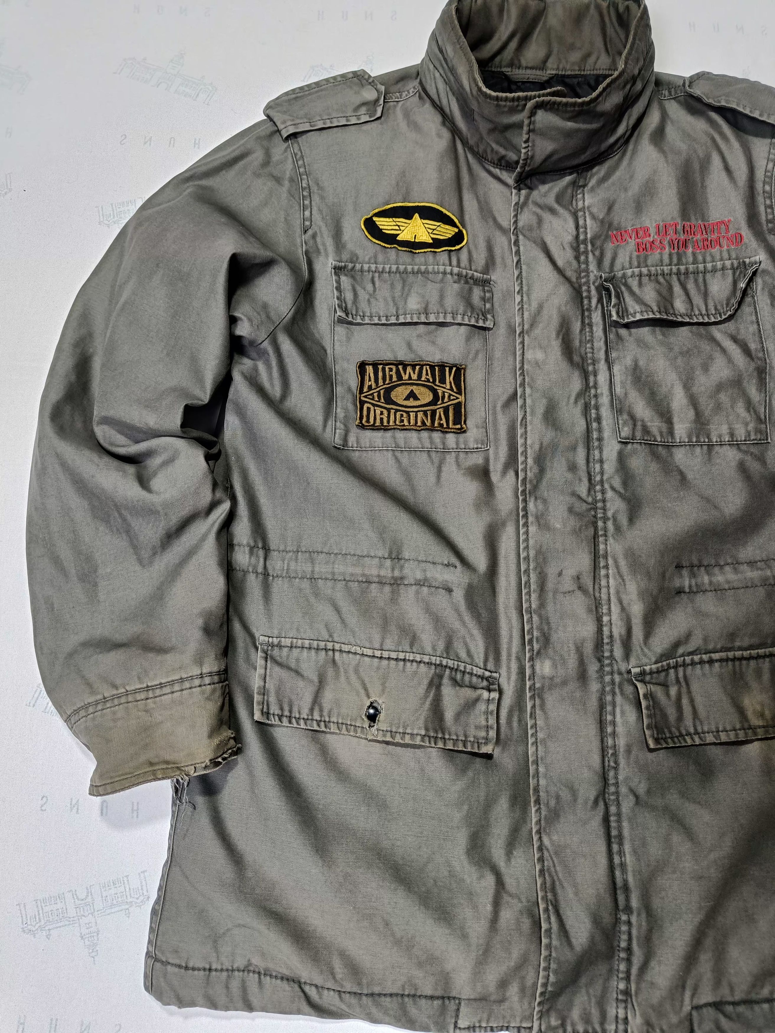 Airwalk × Streetwear × Vintage Vintage AIRWALK M65 Military
