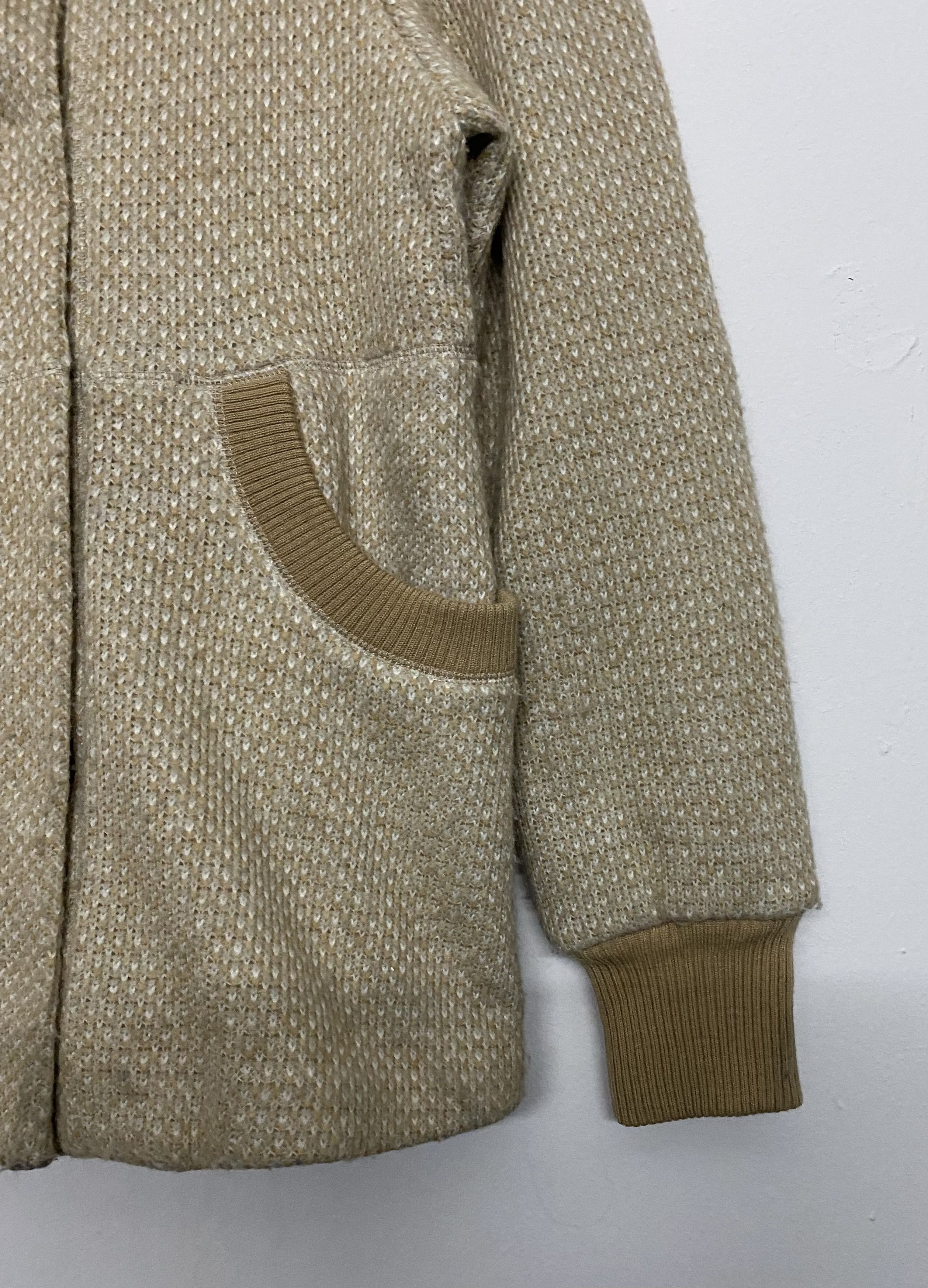Tsumori Chisato TSUMORI CHISATO Wool Blend Stand Collar Cardigan Jacket Size S / US 4 / IT 40 - 7 Thumbnail