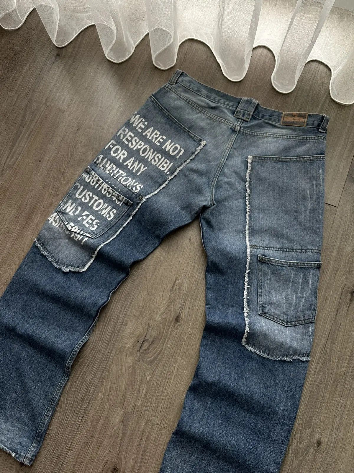 Japanese Brand × Vintage Vintage Japanese DJ Doringo Jeans Wear Denim Pocket Pants Size US 34 / EU 50 - 14 Thumbnail