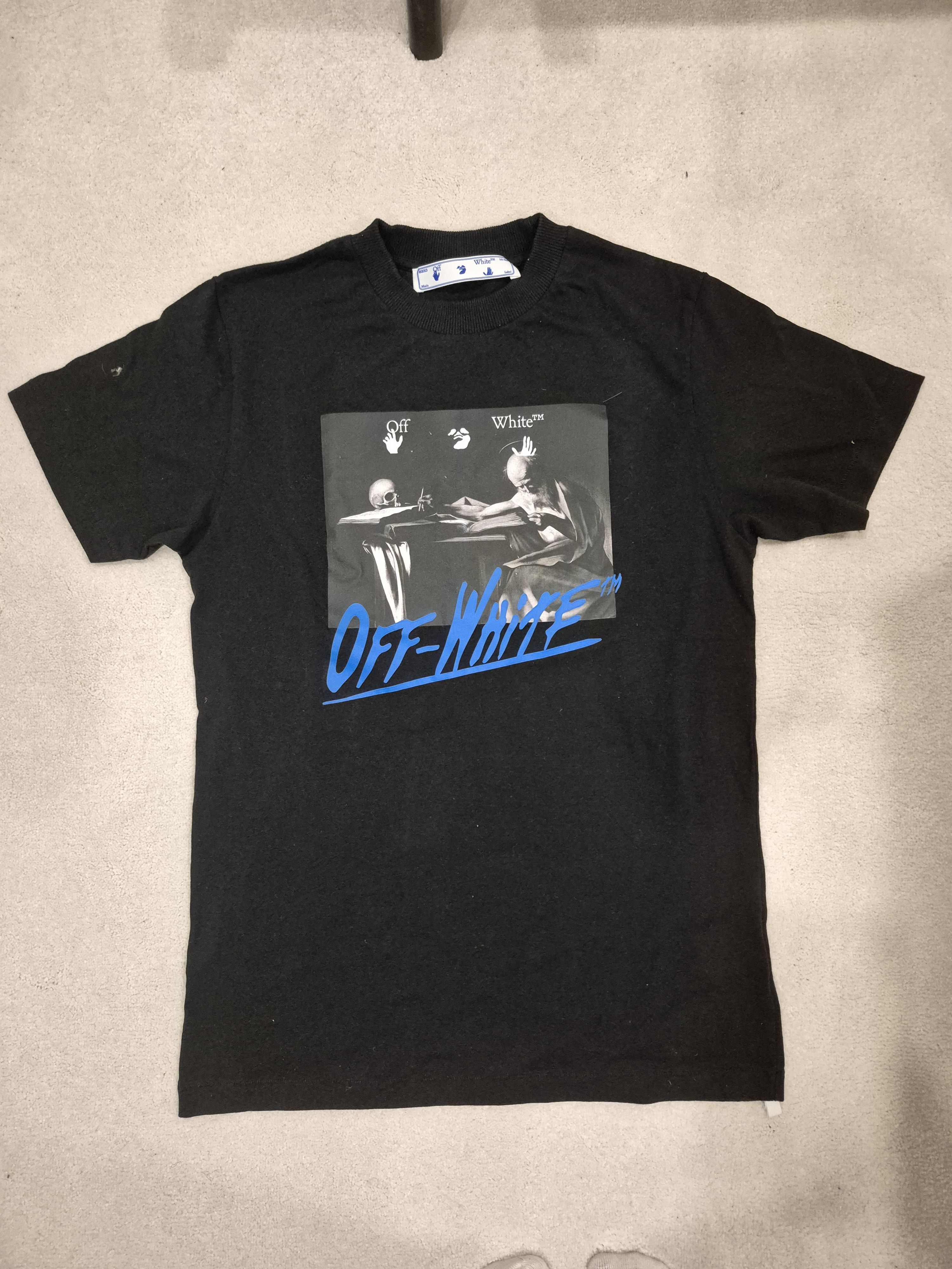 Off-White Off White Black Caravaggio Virgil Small New Blue END 