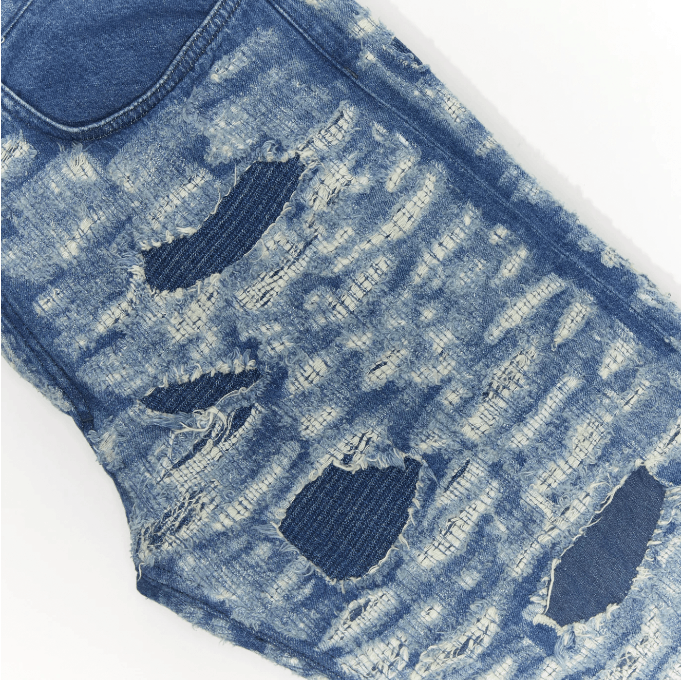 Givenchy GIVENCHY ALL OVER DISTRESSED JEAN Size US 34 / EU 50 - 3 Thumbnail