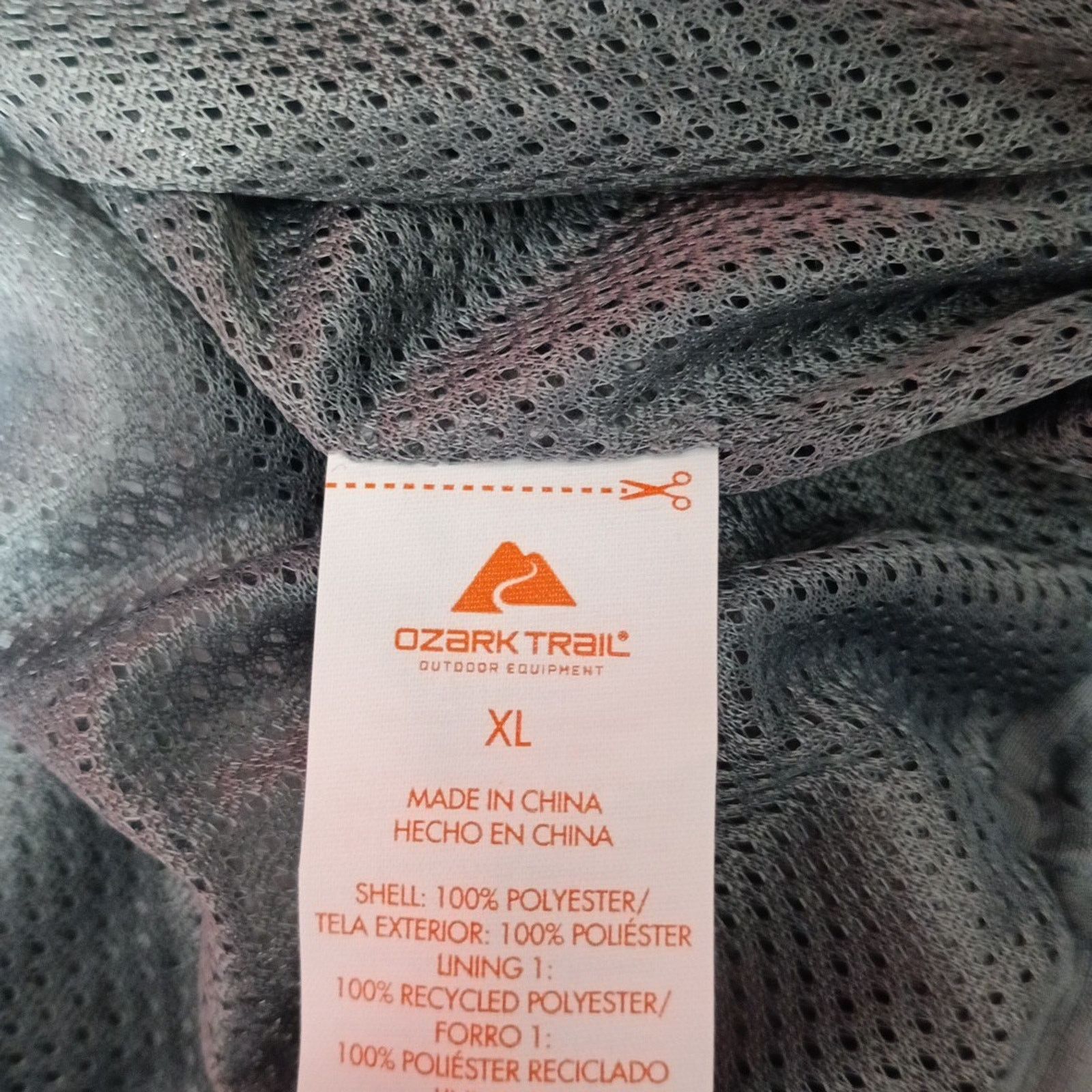 Other Ozark Trail Windbreaker Jacket Mens Size XL Gray Zip Pockets Size US XL / EU 56 / 4 - 9 Thumbnail