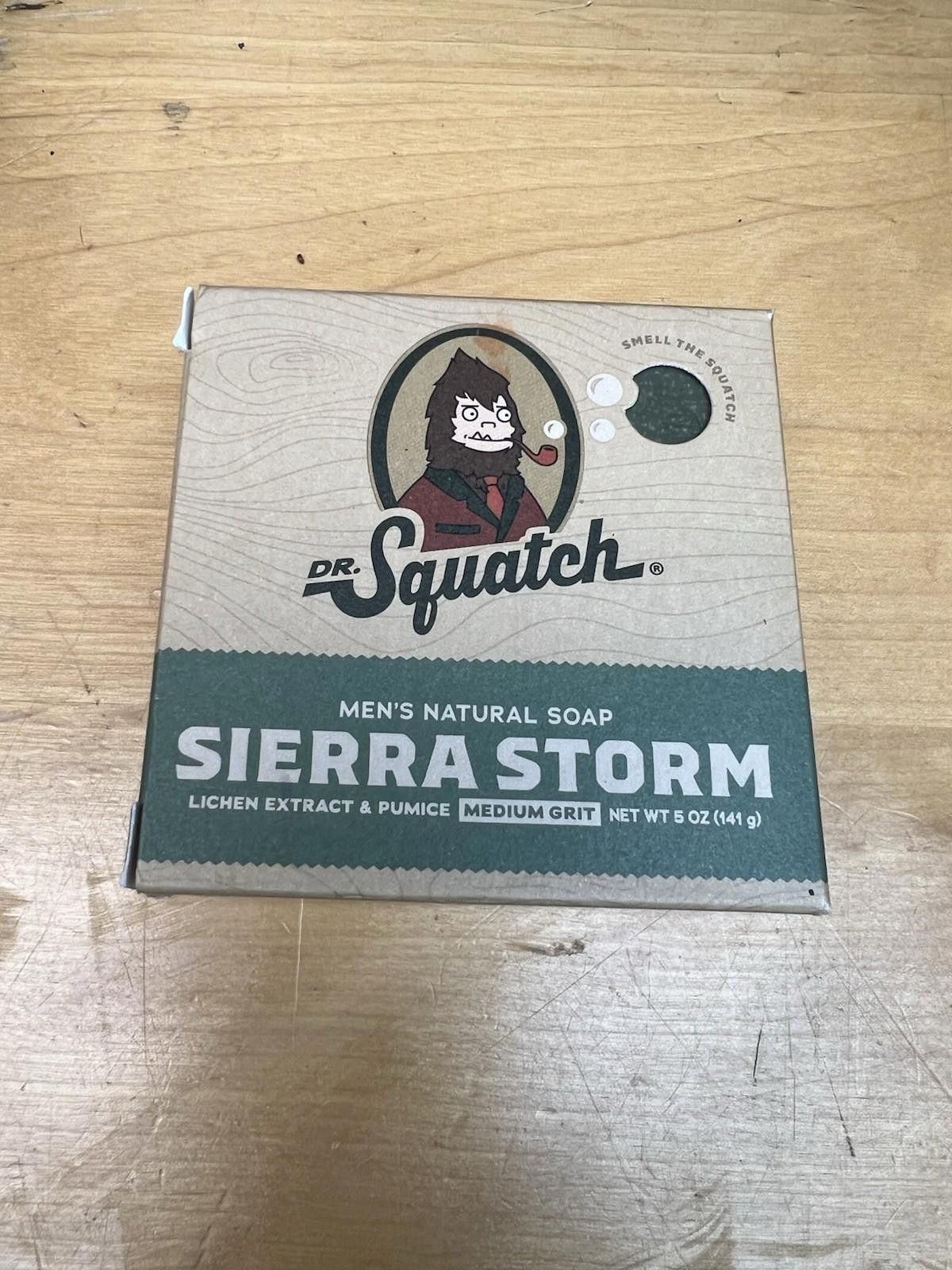 Other Dr Squatch Men's Natural Soap Sierra Storm 5 oz bar Size ONE SIZE - 3 Thumbnail