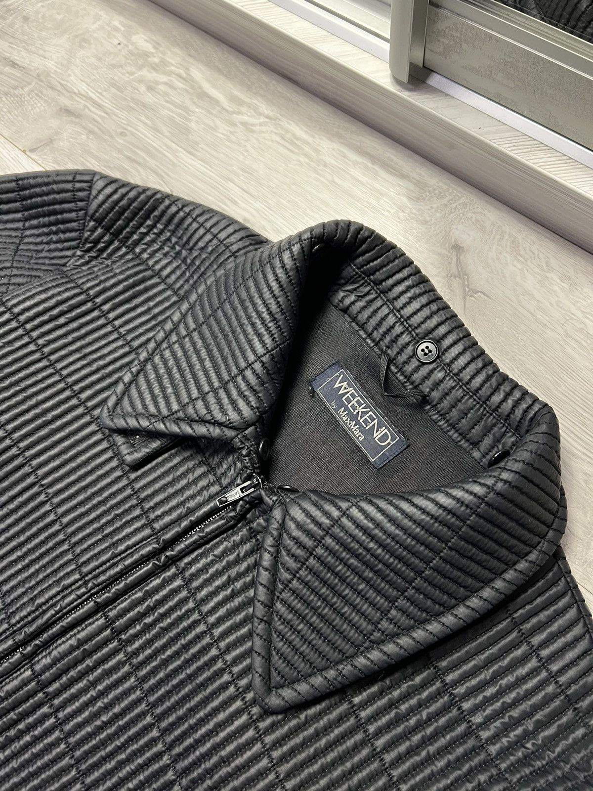 Vintage × Weekend Max Mara Vintage Weekend by Max Mara Ribbed Jacket Size M / US 6-8 / IT 42-44 - 6 Thumbnail