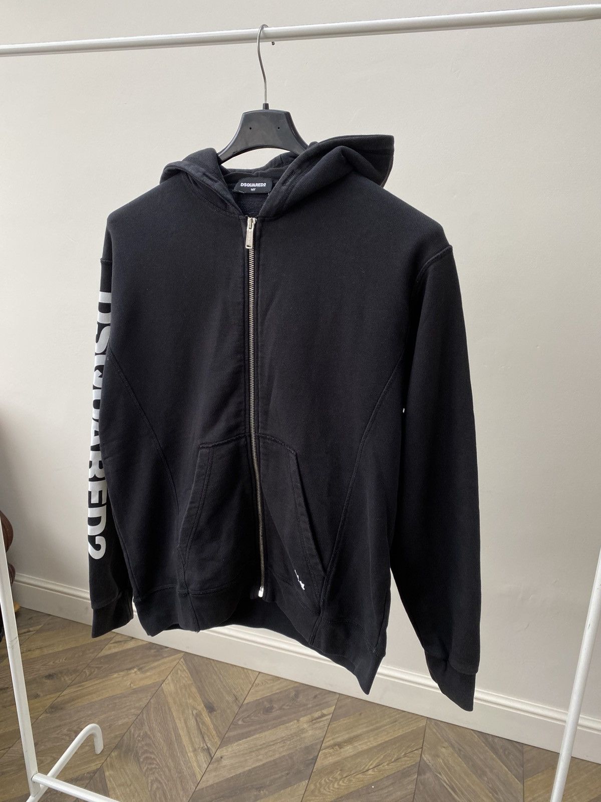 Dsquared2 Vintage Dsquared2 Zip Kids Hoodie Size US XXS / EU 40 - 4 Thumbnail