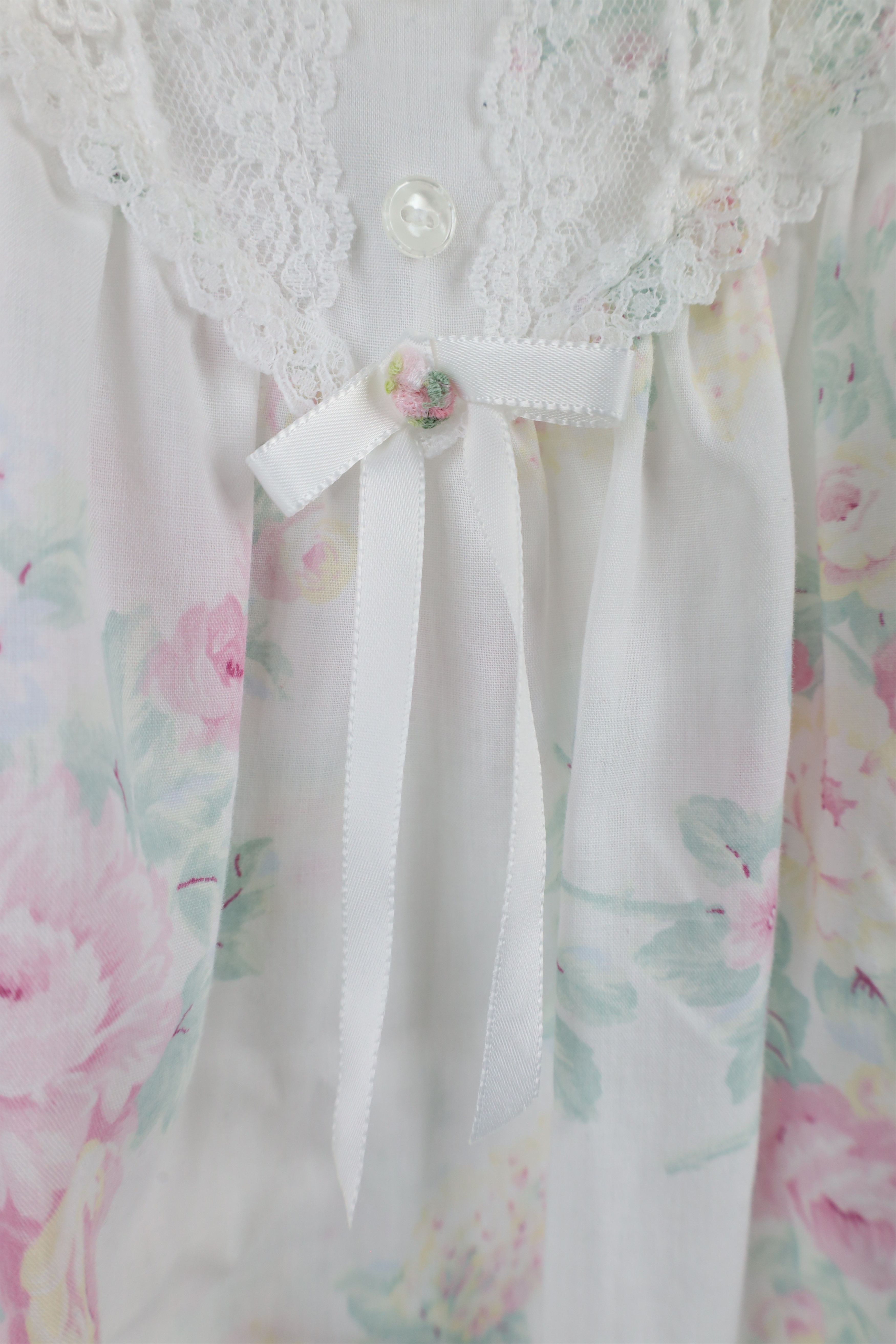 Vintage Vintage 90s Miss Elaine Lace Sleeveless Night Gown Shirt USA Size M / US 6-8 / IT 42-44 - 5 Thumbnail