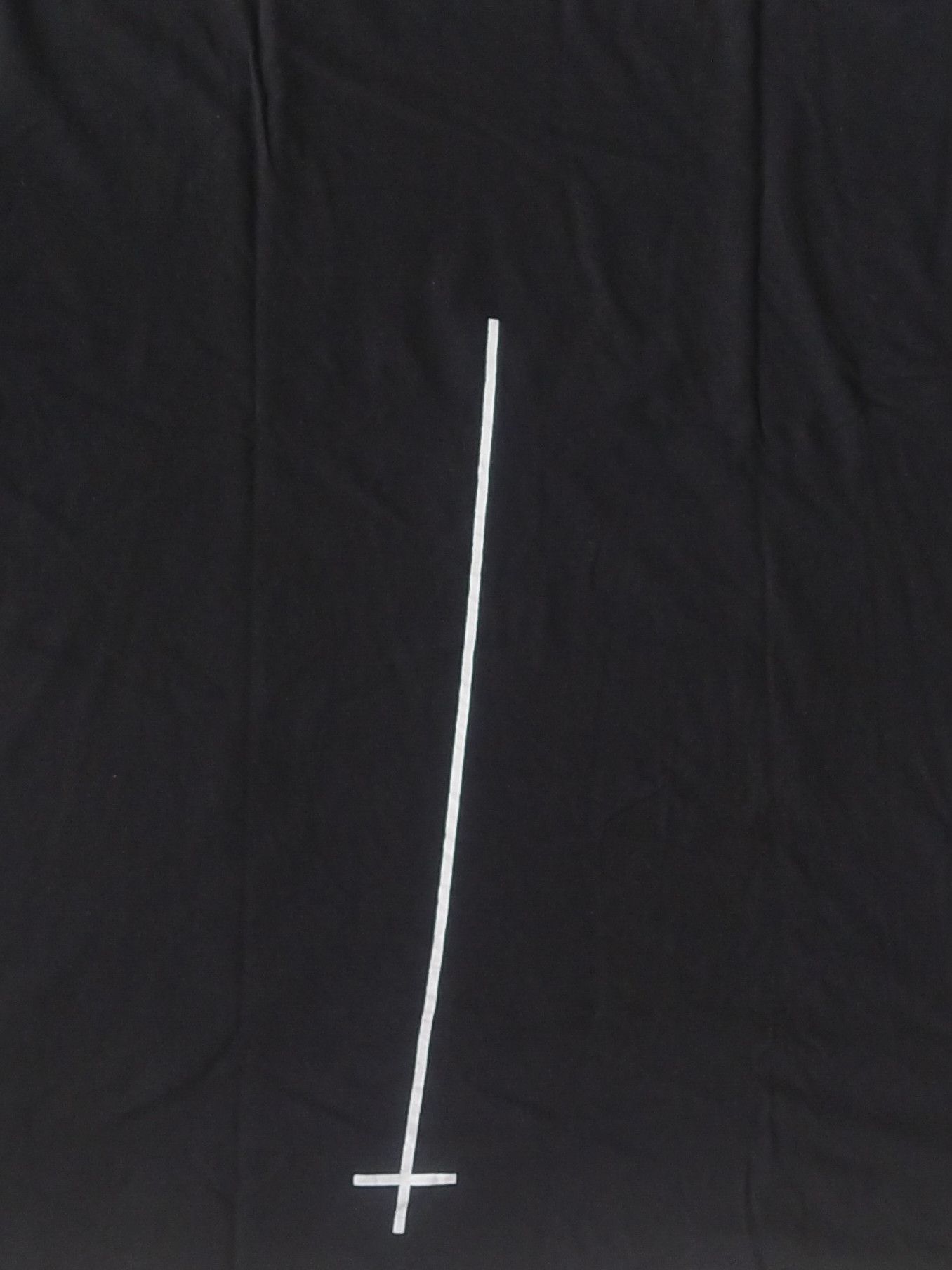 Japanese Brand ByTheR Project R Oversized Darkwear Inverted Cross Tee Japan Size US XL / EU 56 / 4 - 2 Thumbnail