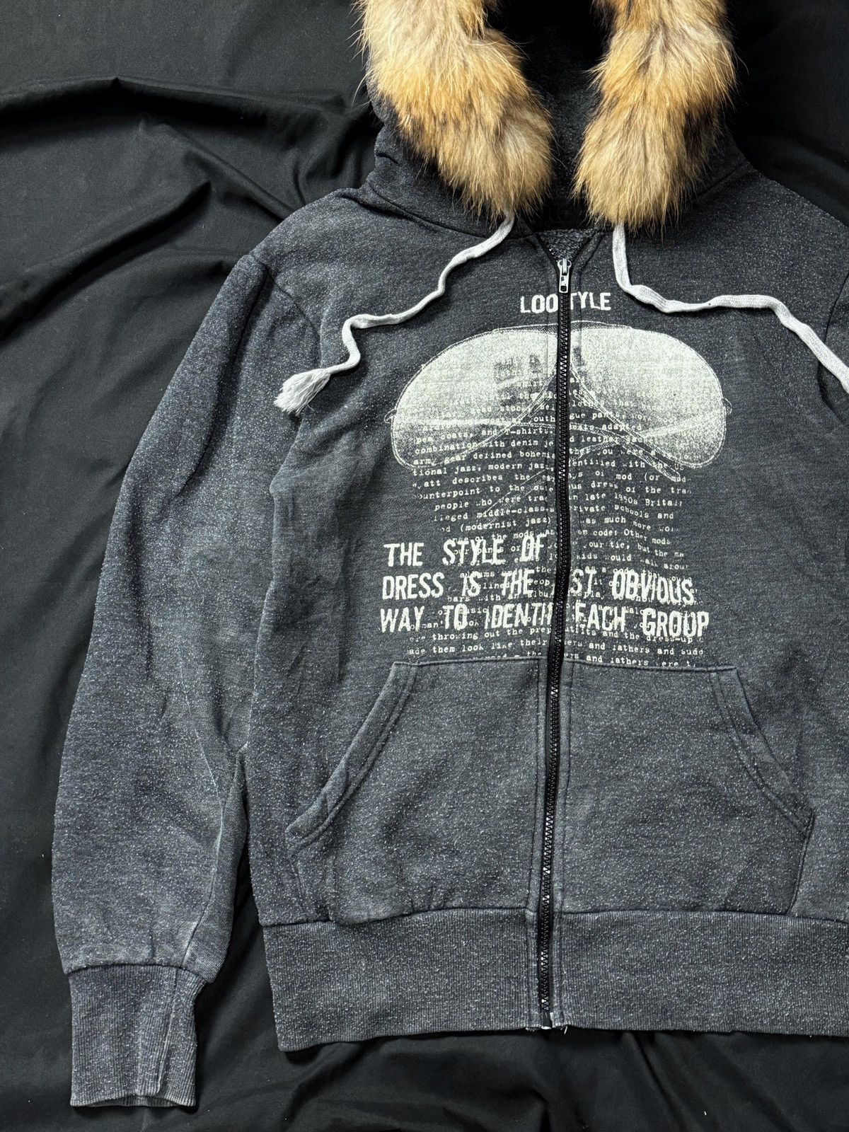 If Six Was Nine × Japanese Brand Fur hoodie poem japanese style Size US M / EU 48-50 / 2 - 4 Thumbnail