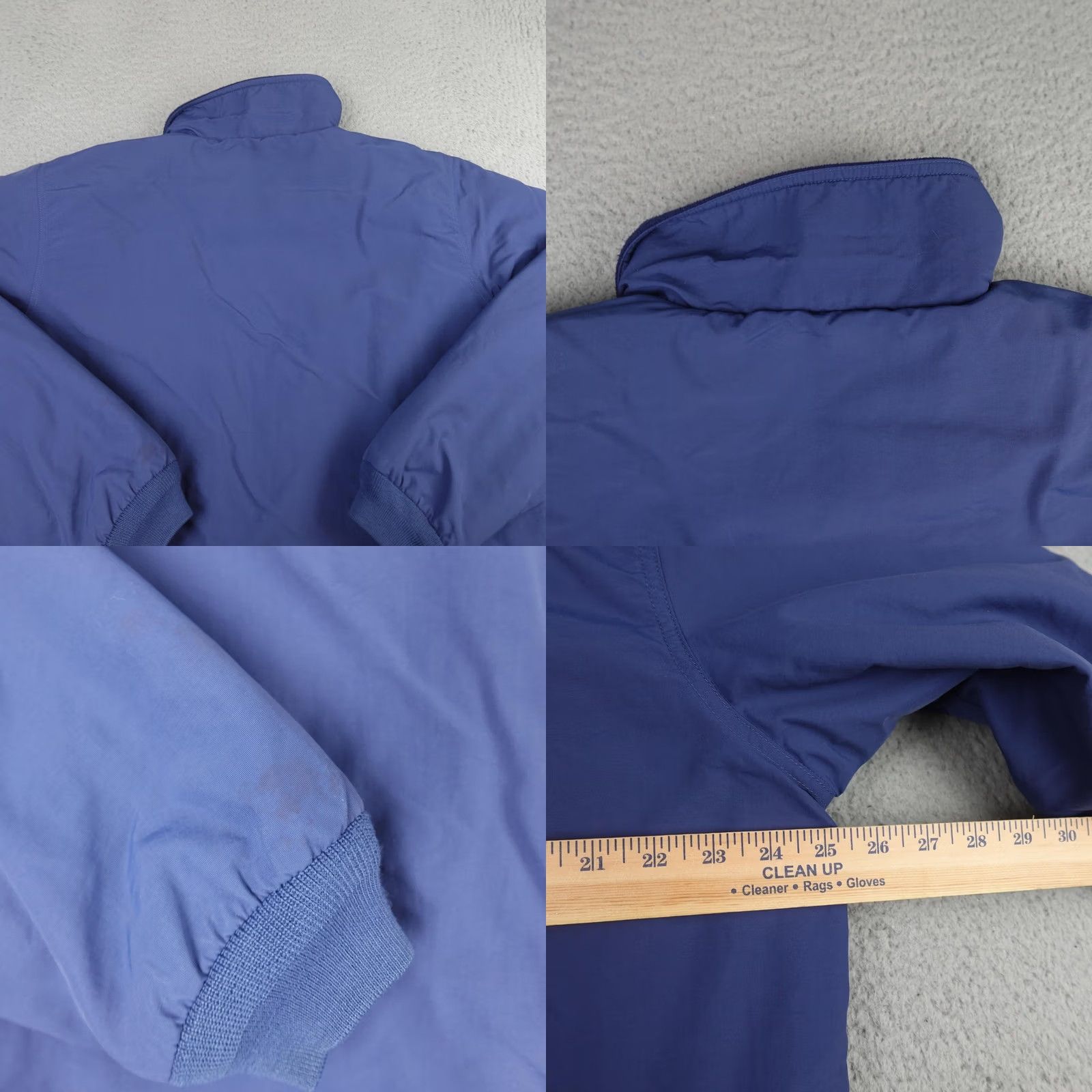 Vintage VINTAGE L.L. Bean Jacket Mens Large Blue Full Zip Fleece Lined Outdoor Coat Hiking Shirt Size US L / EU 52-54 / 3 - 8 Thumbnail