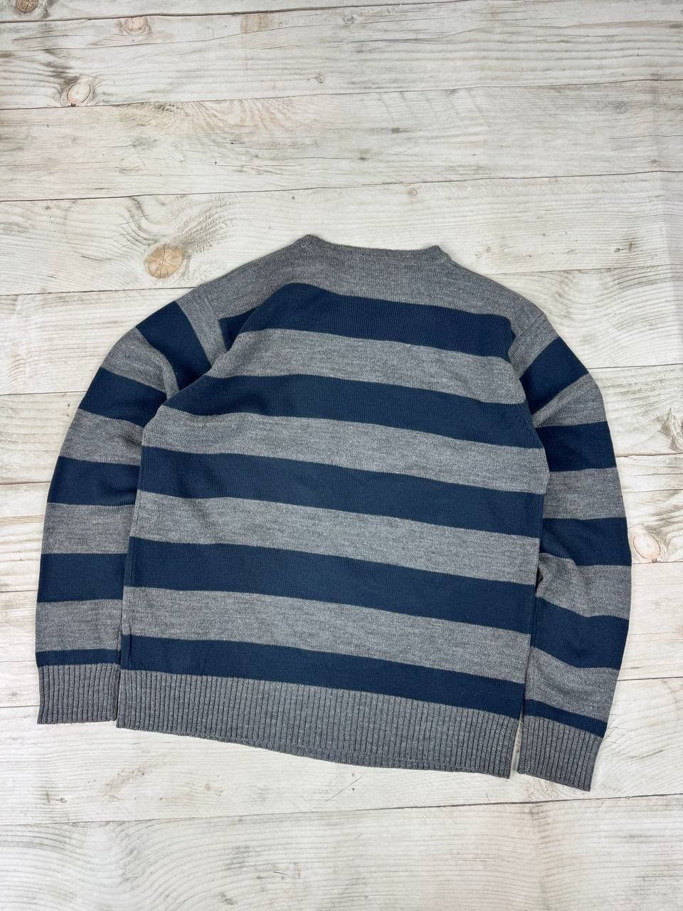 Dolce & Gabbana Vintage Dolce Gabbana Big Logo Knit Sweater Striped Size US M / EU 48-50 / 2 - 15 Thumbnail