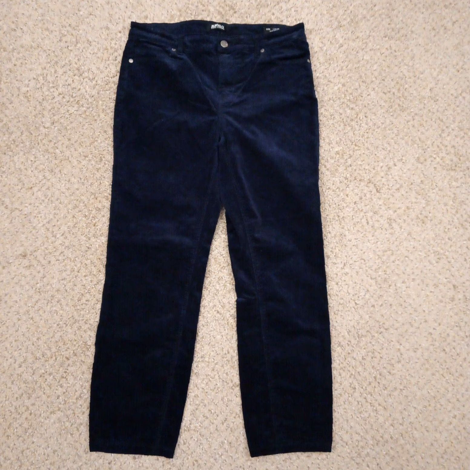 Buffalo David Bitton Buffalo David Bitton Pants Womens Size 10 Blue Mid Rise 30x25 Corduroy Size 32" / US 10 / IT 46 - 2 Thumbnail