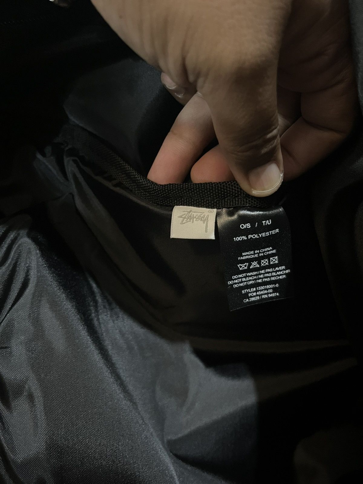 Stussy Stussy stock backpack Size ONE SIZE - 9 Thumbnail
