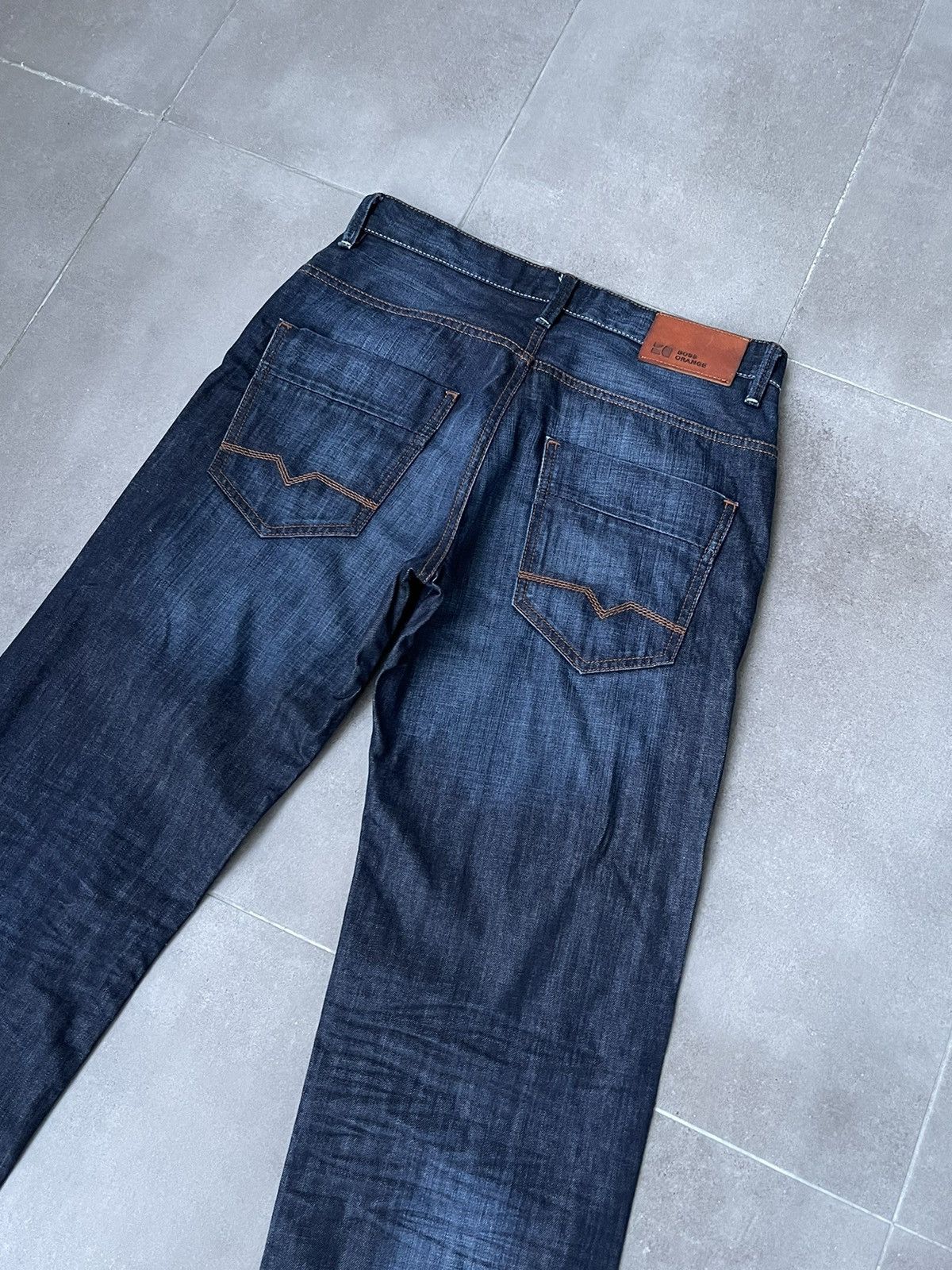 Hugo Boss Hugo Boss Orange Dark Indigo Denim Pants Size US 32 / EU 48 - 16 Thumbnail