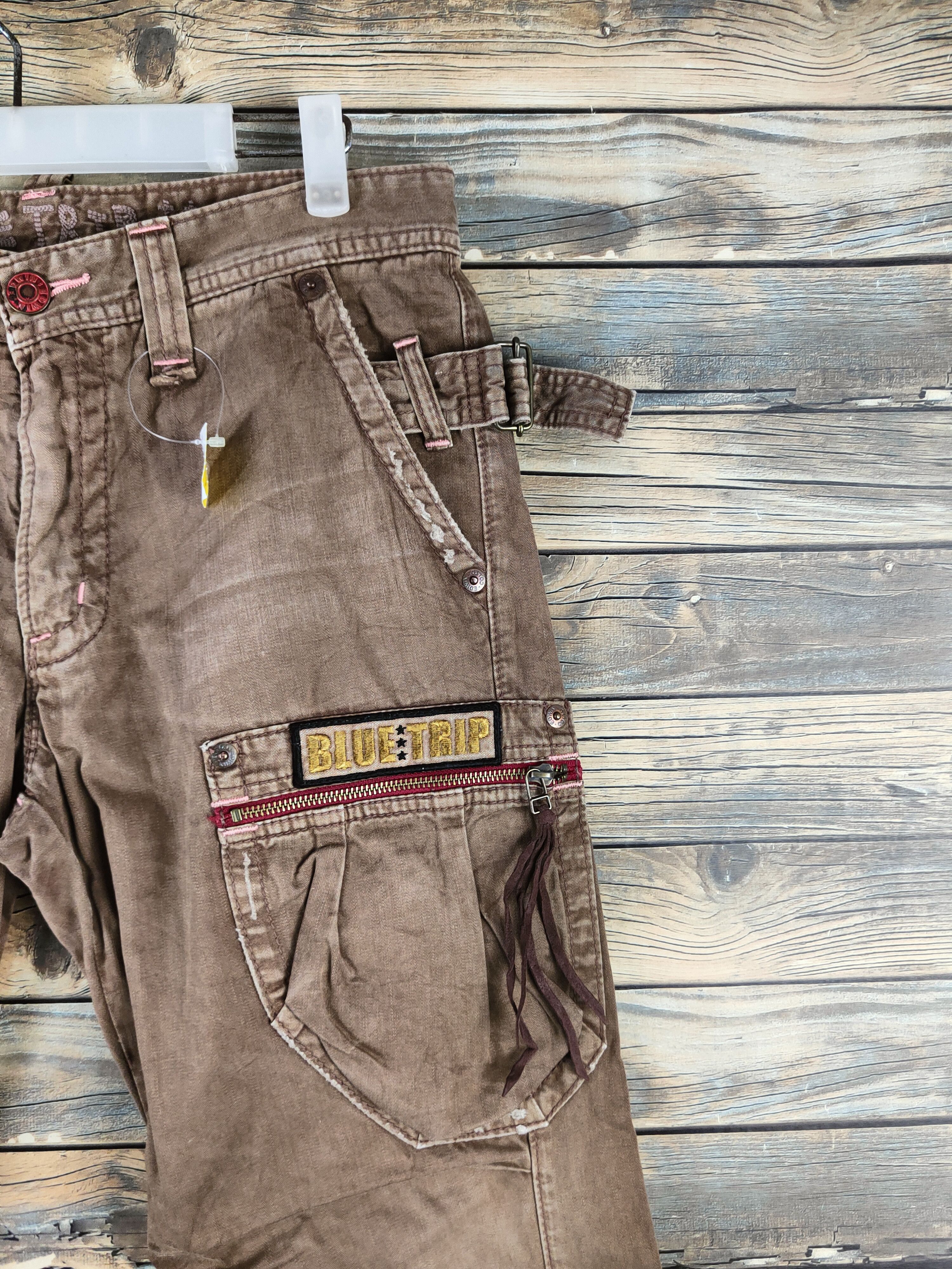 Edwin DL Edwin Brown Multipocket Cargo Pants #46-347 Size US 31 - 6 Thumbnail