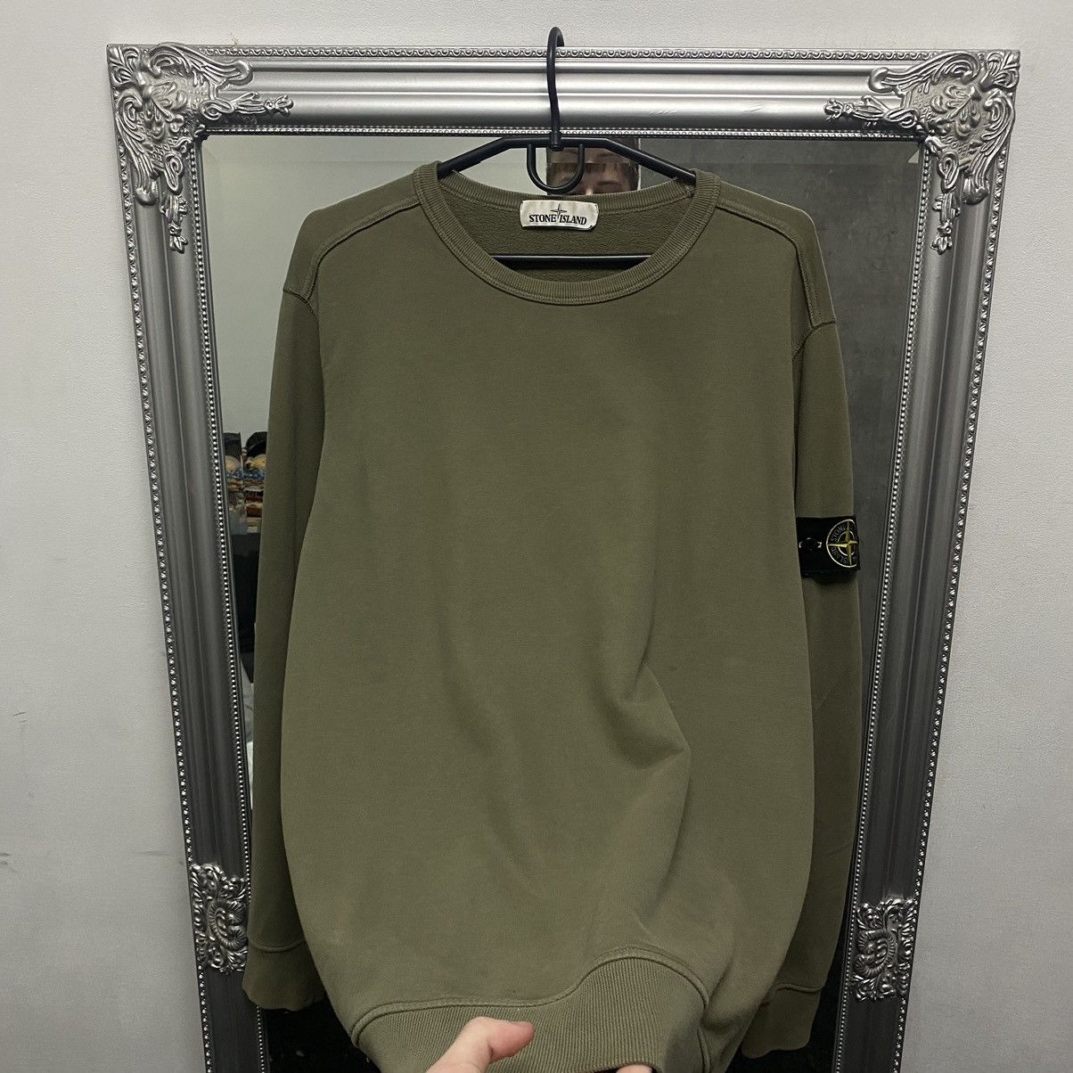 Stone Island Vintage Stone Island Hoodie Sweatshirt crew neck sweater Size US XL / EU 56 / 4 - 3 Thumbnail