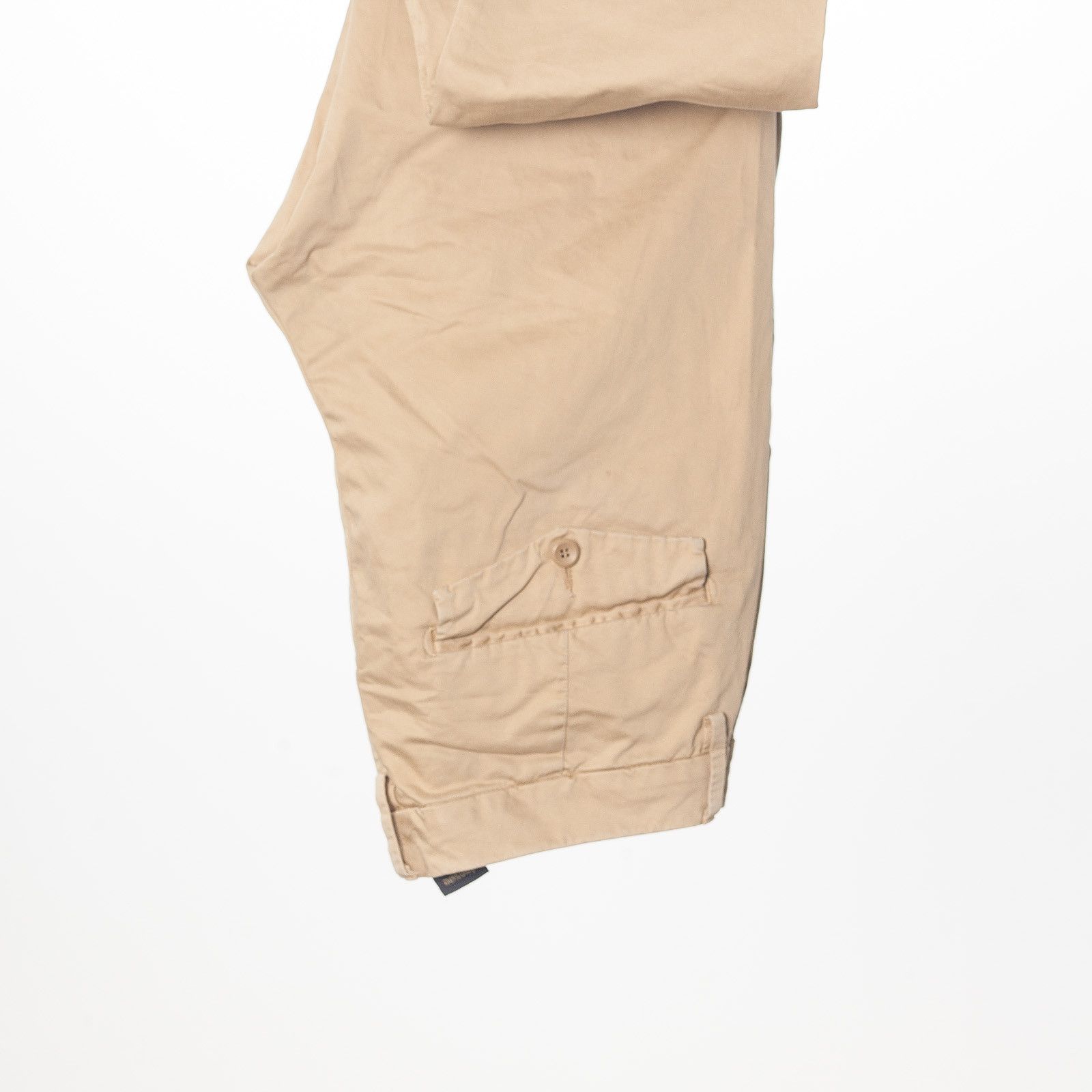 Dondup DONDUP Beige Slim Fit Cotton Chinos Italy Made 31.5/31.5 Size US 31 - 3 Thumbnail