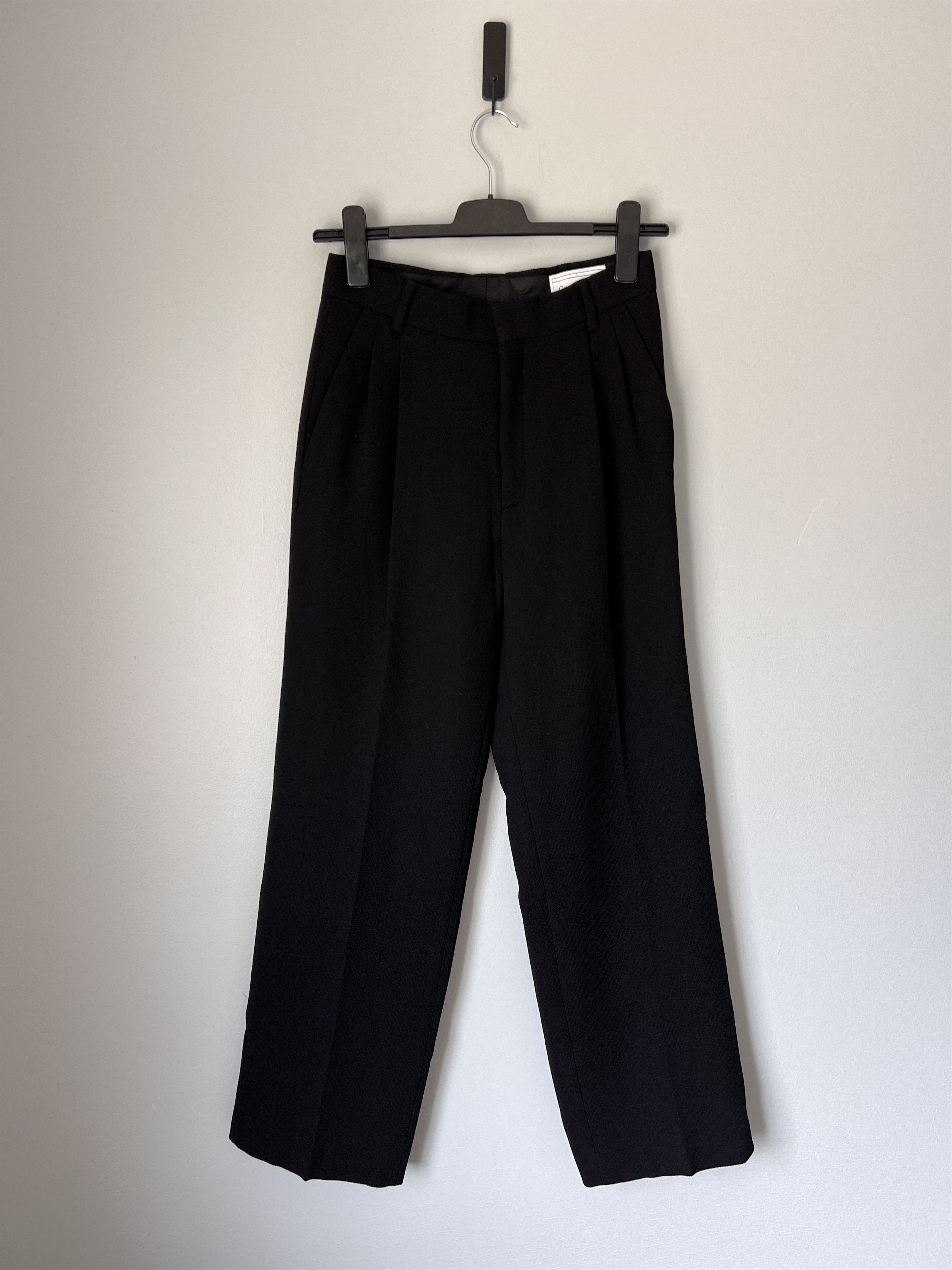 Casablanca Casablanca Pleated Wool Trouser in Black Size US 32 / EU 48 - 1 Thumbnail