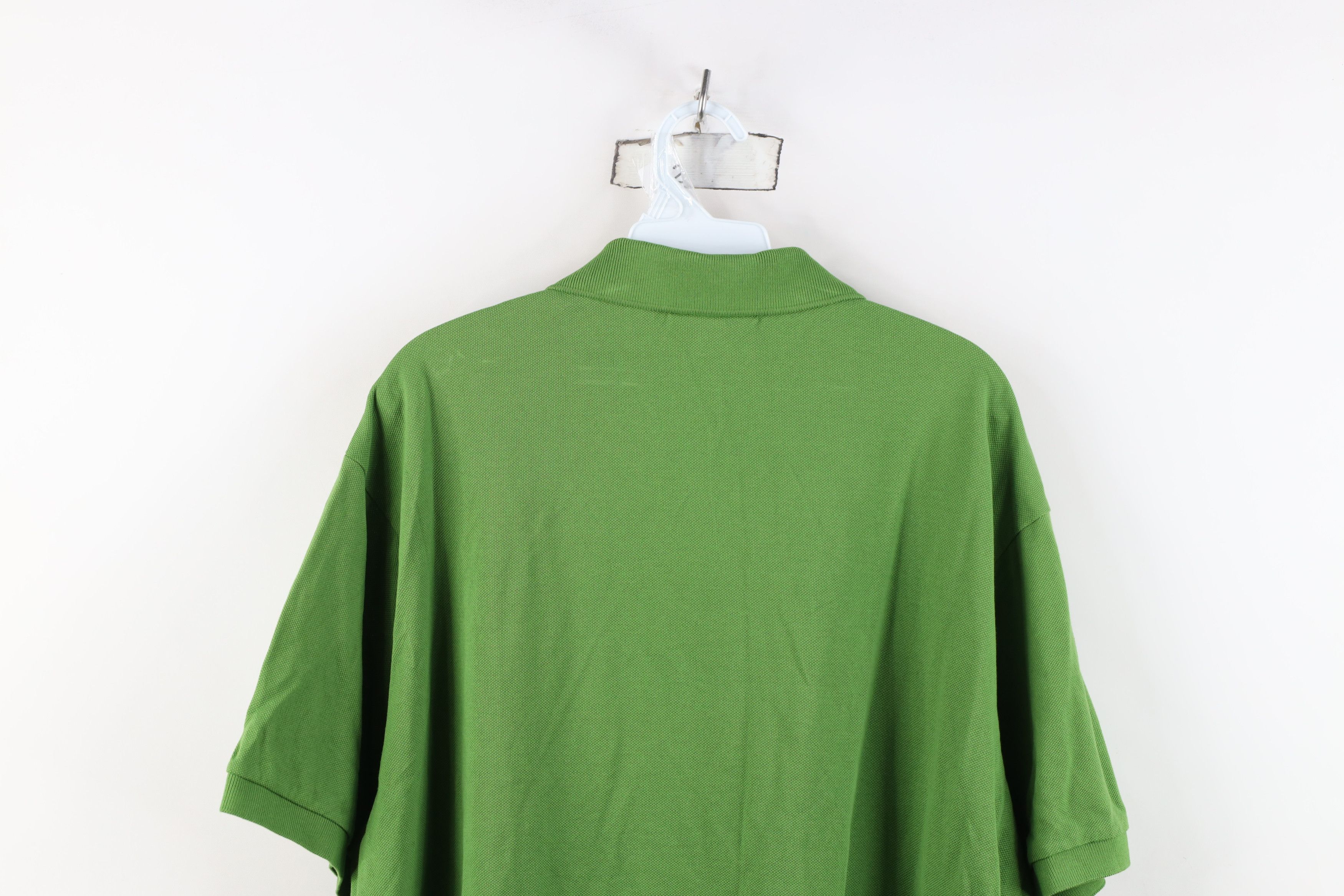 Lacoste Lacoste Classic Fit Croc Logo Collared Golf Polo Shirt Green Size US XXL / EU 58 / 5 - 13 Thumbnail