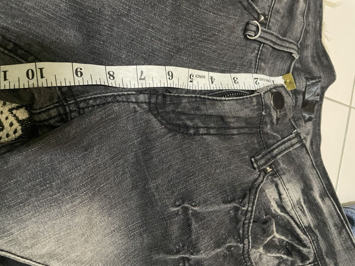 Seditionaries Distressed Bondage Punk Style Japanese Jeans Size US 32 / EU 48 - 12 Thumbnail