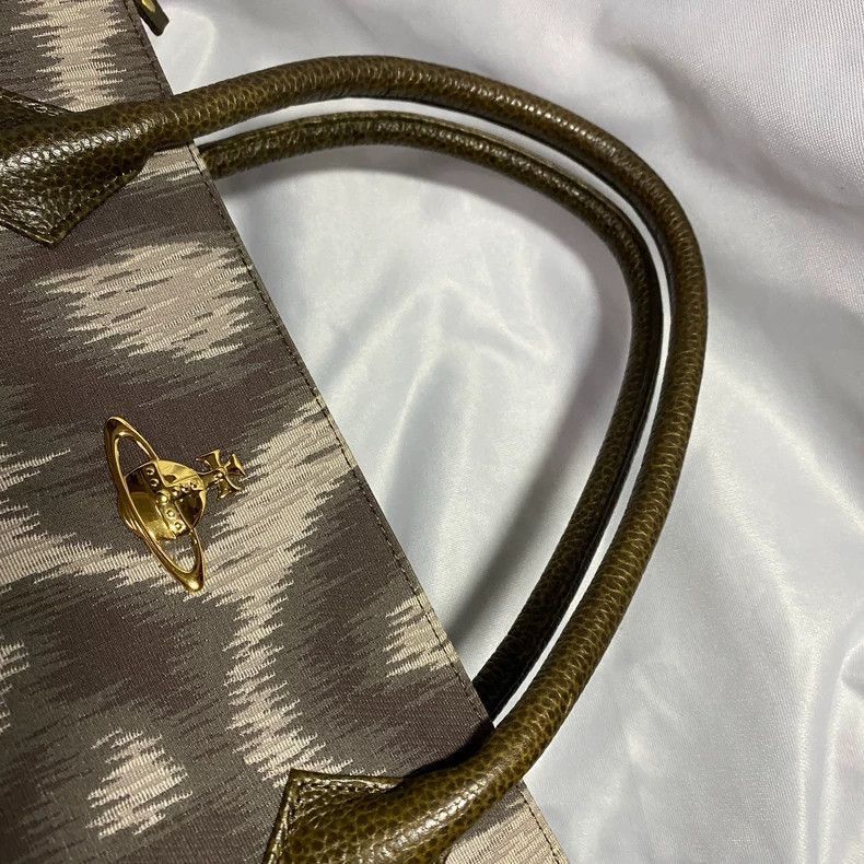Vivienne Westwood Leopard Print Tote Bag