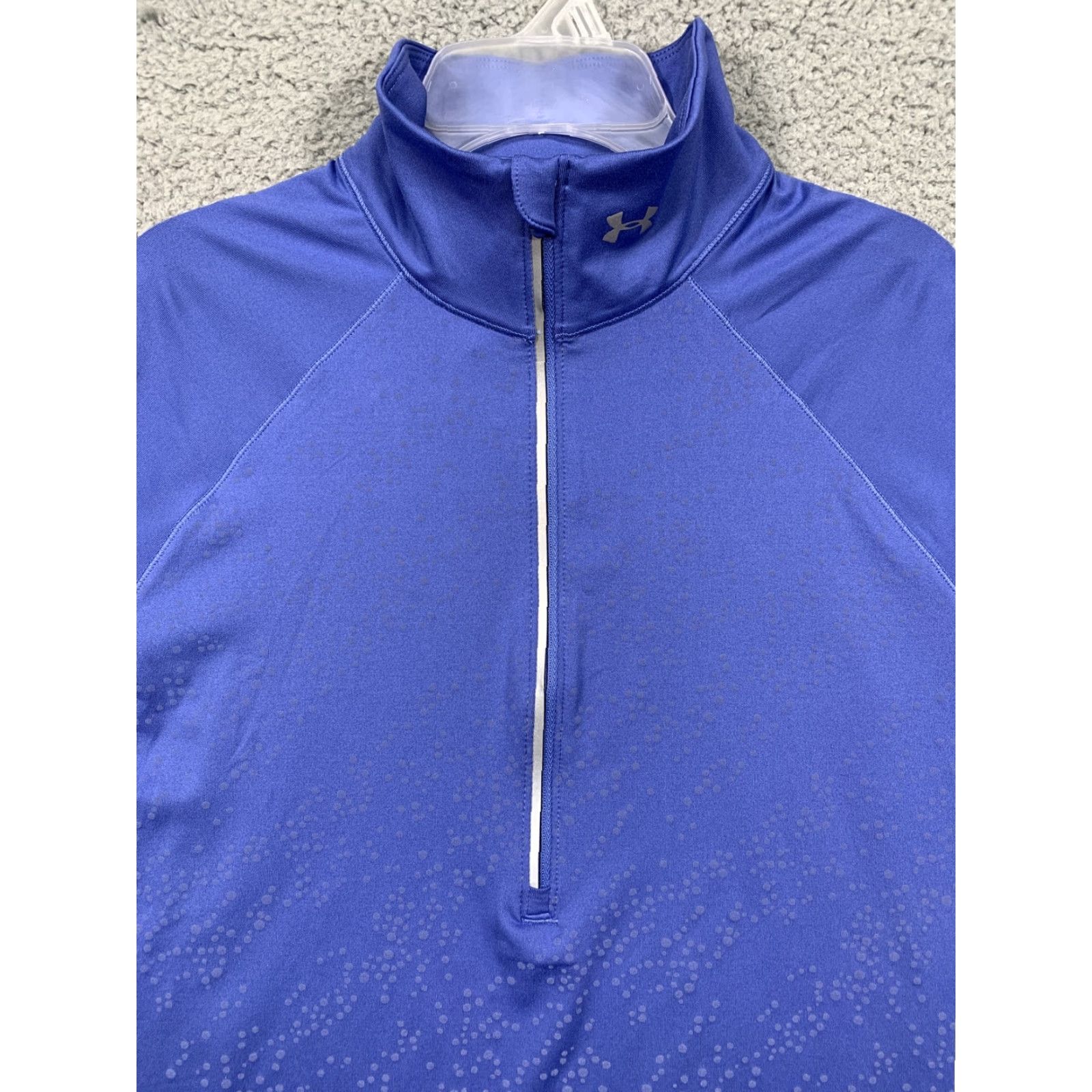 Under Armour Under Armour All Season Gear 1/2 Zip Pullover Shirt L Blue Athletic Women Size L / US 10 / IT 46 - 2 Thumbnail