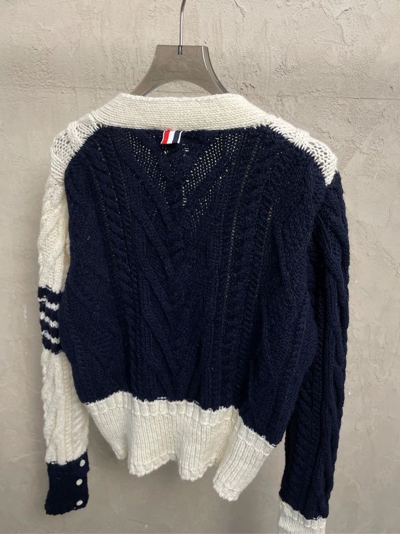 Thom Browne Thom browne Tibetan blue beige white stitching four-striped Size US XS / EU 42 / 0 - 4 Thumbnail
