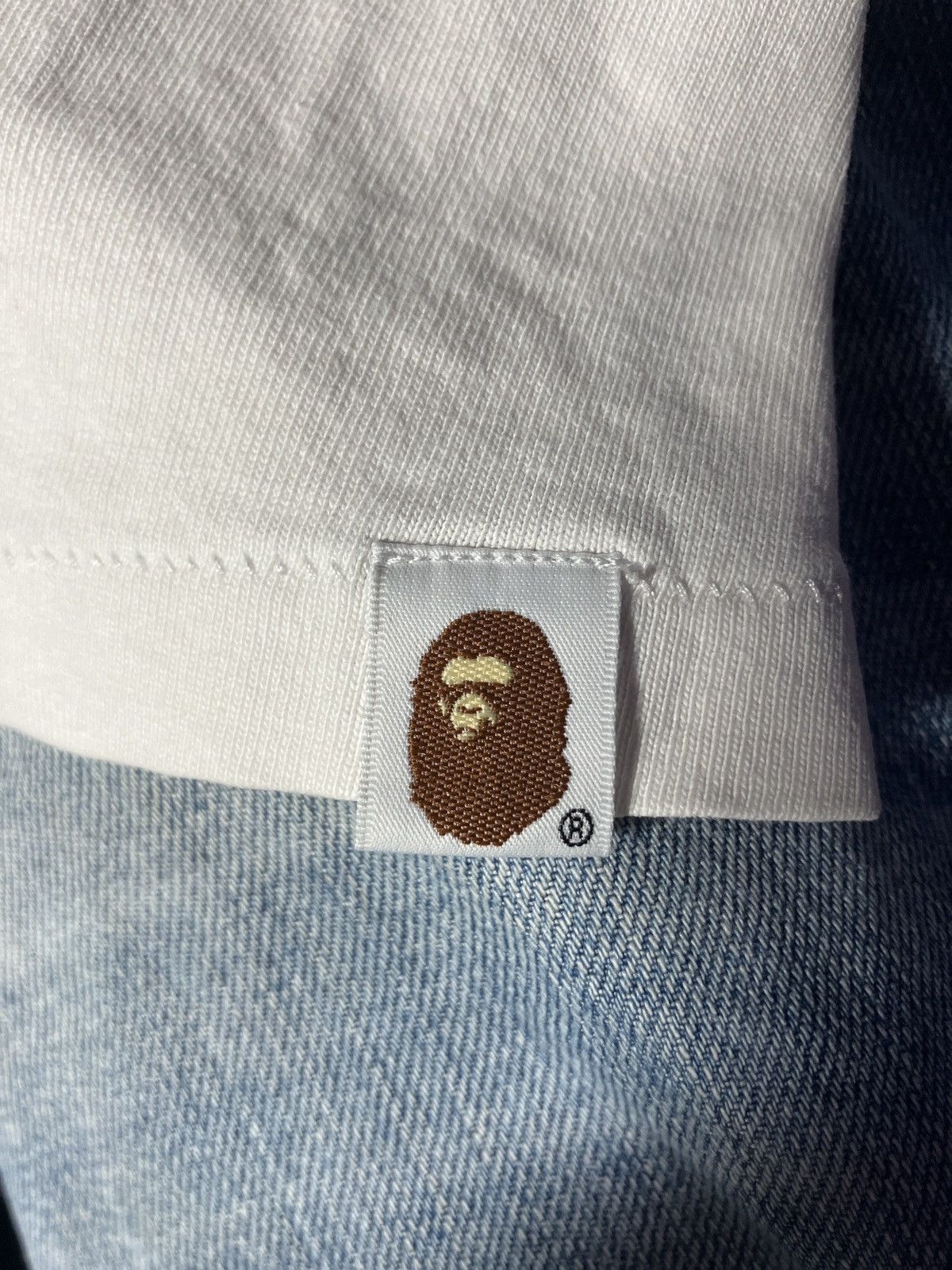 Bape Tie Dye College Tee Size US L / EU 52-54 / 3 - 5 Thumbnail