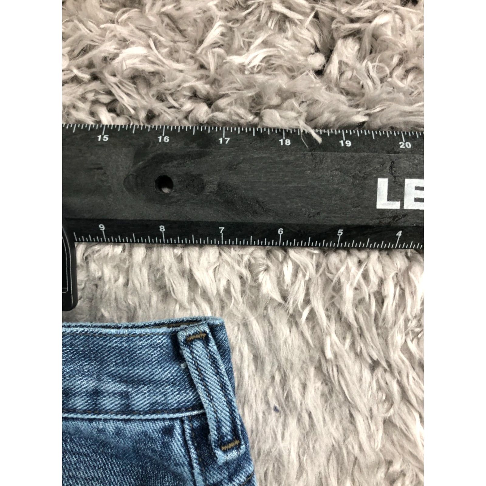 Lee Lee Jeans Regular 14 Womens Medium Wash Blue High Rise Straight Denim 5-Pocket Classic Fit Womens Jeans - Blue 30in Inseam Belt Loops Cotton Size 36" / US 14 / IT 50 - 2 Thumbnail