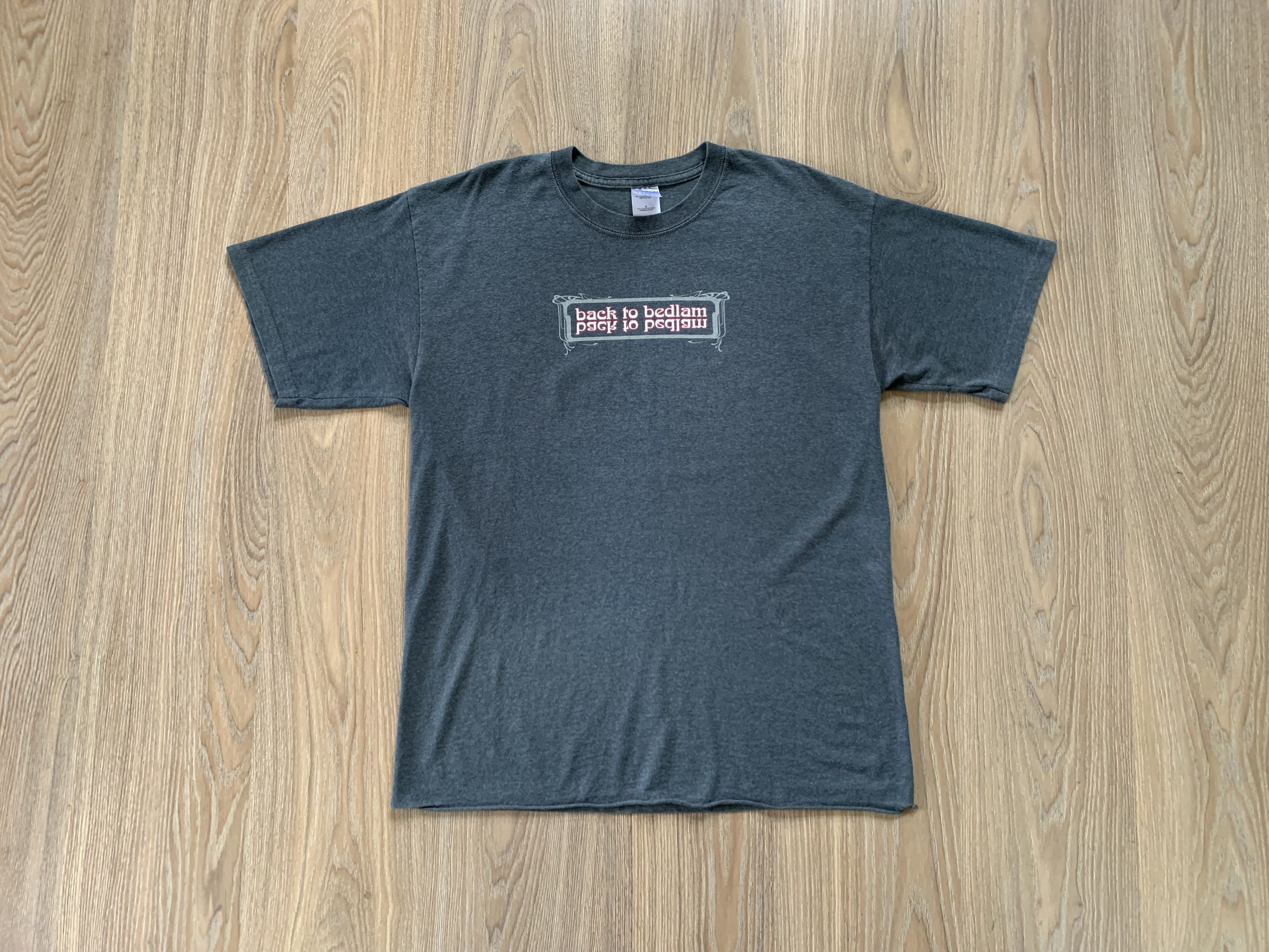 image of Band Tees x Tour Tee Vintage James Blunt Back To Bedlam 2006 Tour T Shirt in Grey (Size Large)
