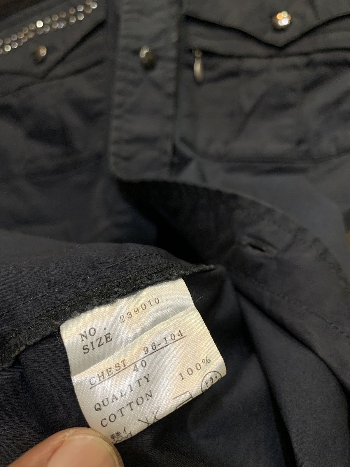 Japanese Brand × KMRii × Shellac Slow hand jam studs unfinished shirts Size US M / EU 48-50 / 2 - 7 Thumbnail