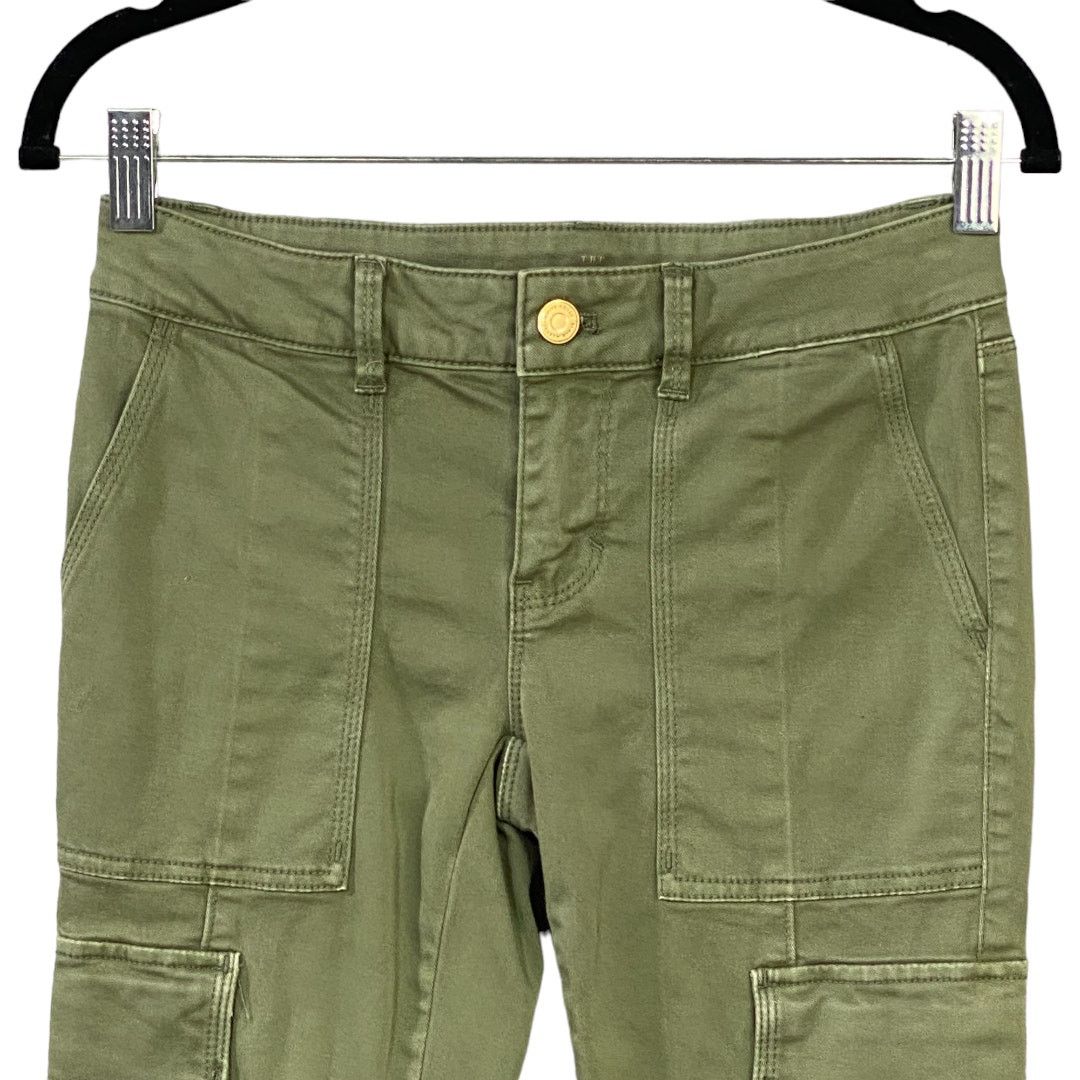 White House Black Market White House Black Market Olive Green Cargo Pants Size 00 Size 24" / US 00 / IT 34 - 5 Thumbnail