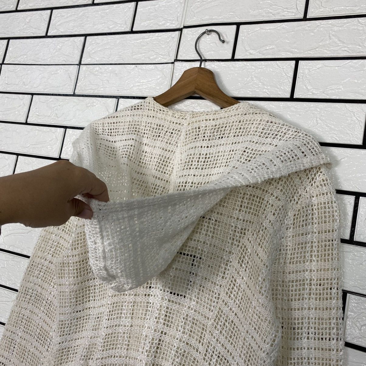 Japanese Brand Hollywood Movie Knit Net Button Sweater Issey Miyake Size US M / EU 48-50 / 2 - 12 Thumbnail