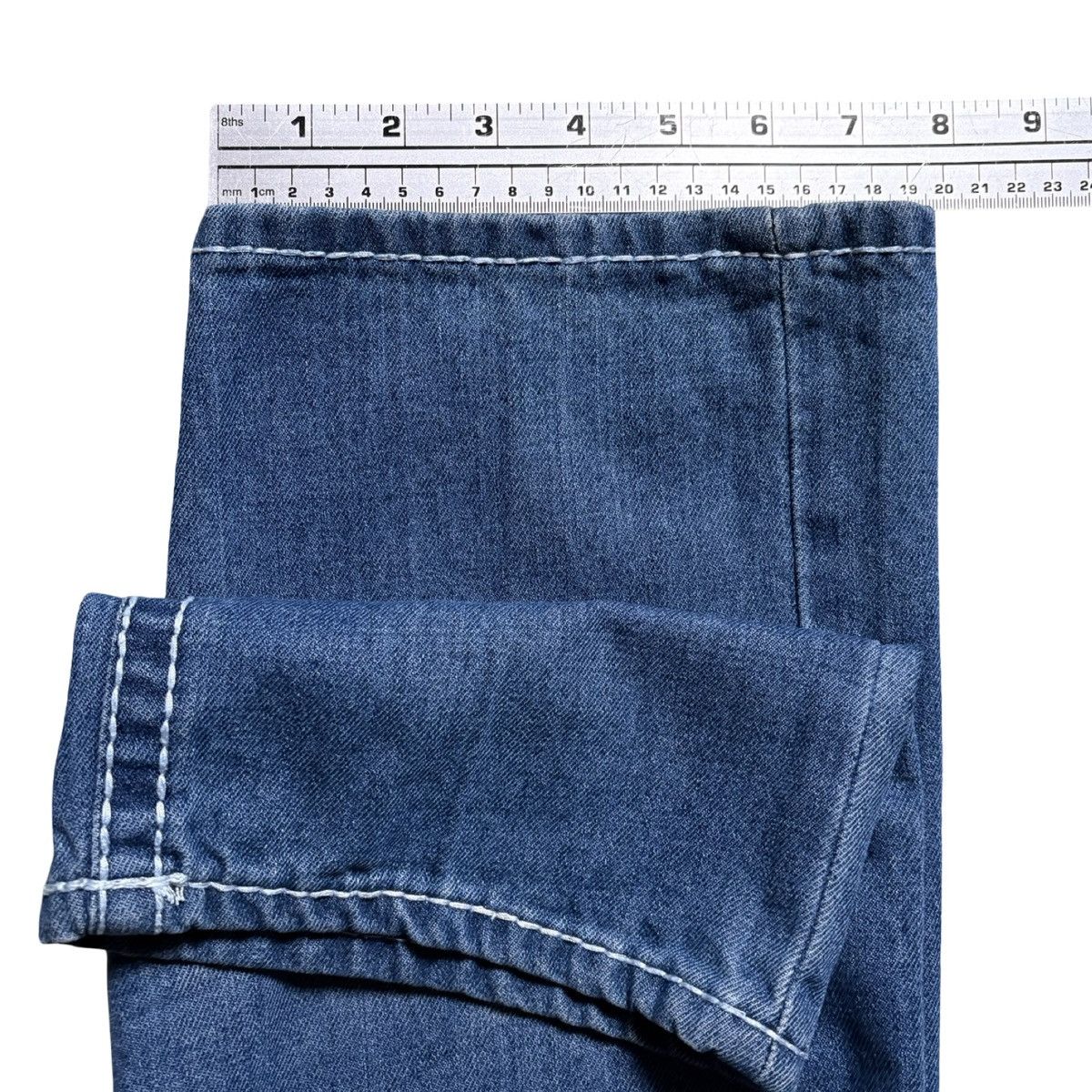 Other Vintage Y2K Parish Nation Distressed Flap Pocket Jeans 38X31 Size US 38 / EU 54 - 8 Thumbnail