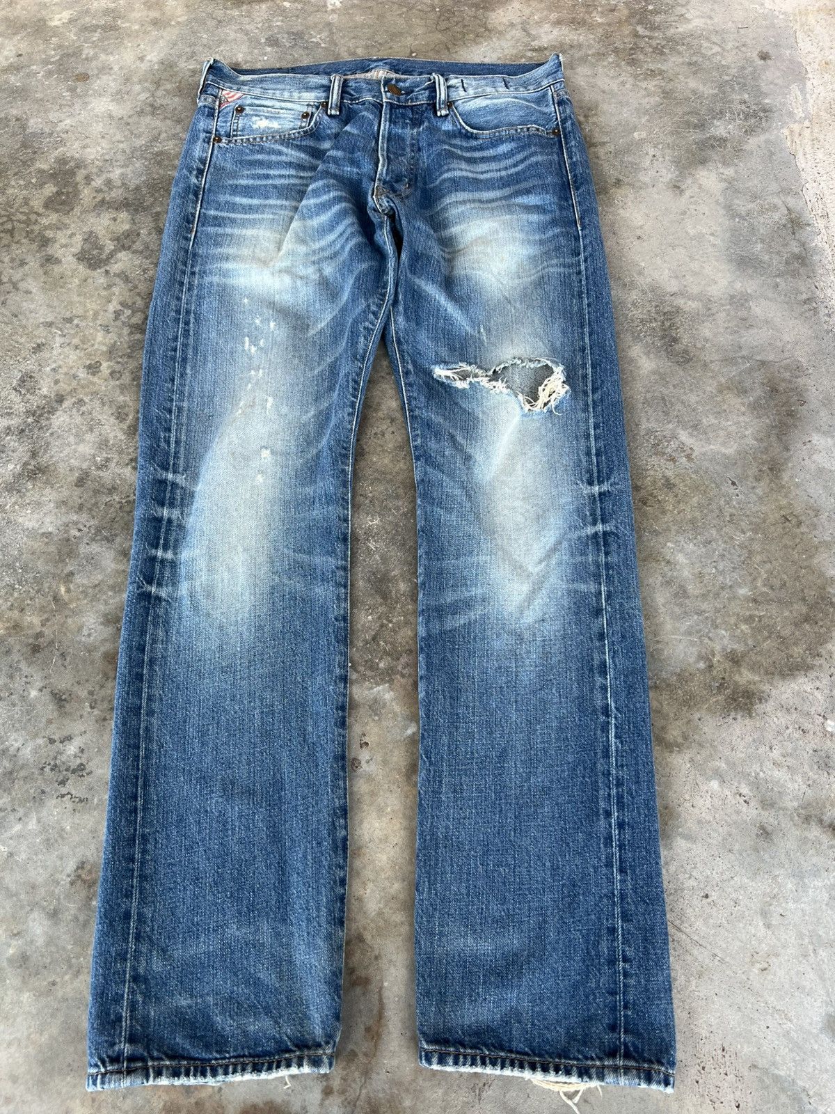 Denim & Supply Ralph Lauren Vintage Distressed Denim & Supply Ralph Lauren Jean Size US 32 / EU 48 - 1 Thumbnail