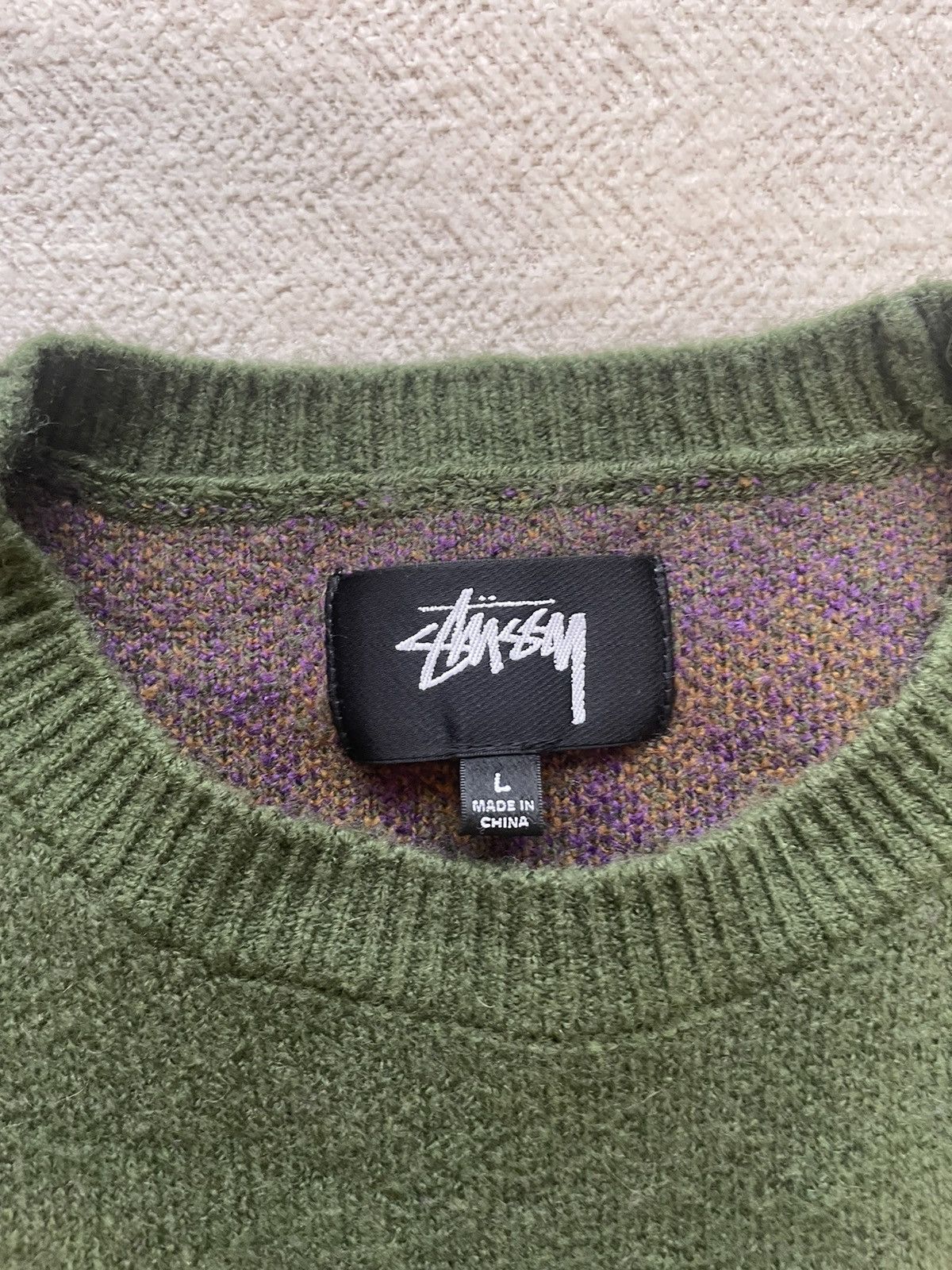 Stussy SS21 stussy paisley knit sweater Size US L / EU 52-54 / 3 - 3 Thumbnail