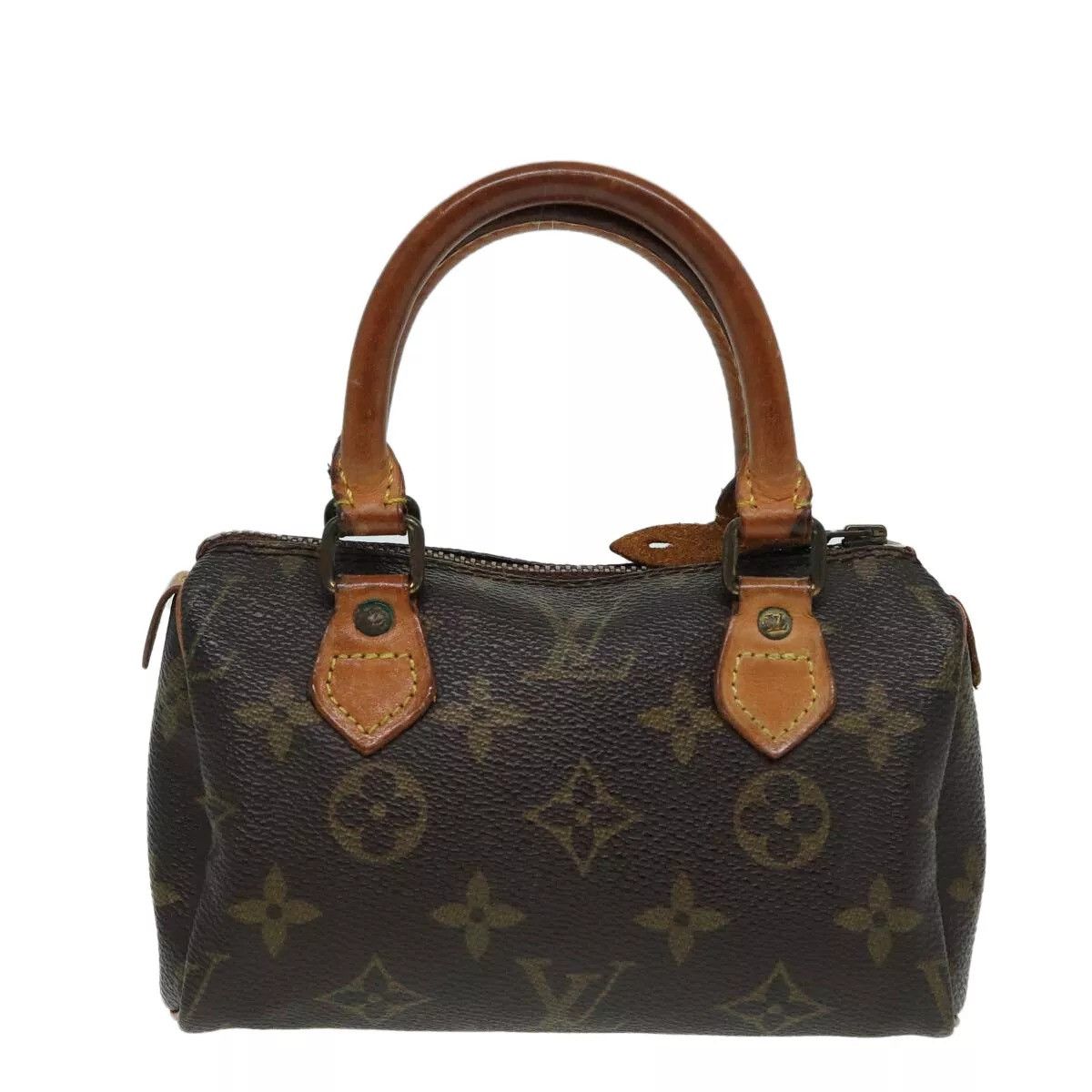 Louis Vuitton LOUIS VUITTON Monogram Mini Speedy Hand Bag Size ONE SIZE - 2 Thumbnail