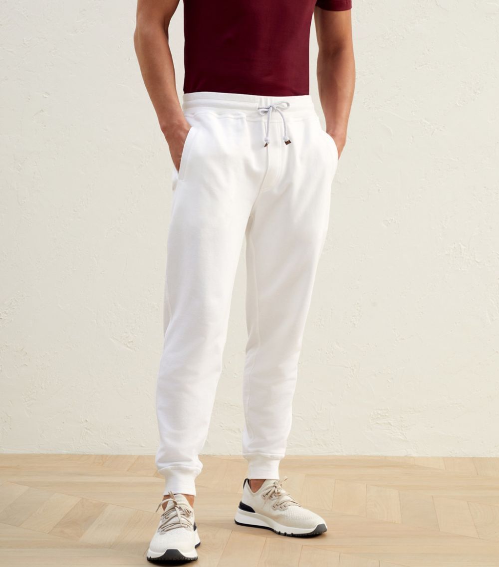 image of Brunello Cucinelli O1W1Db10524 Pants In Open White, Men's (Size 34)