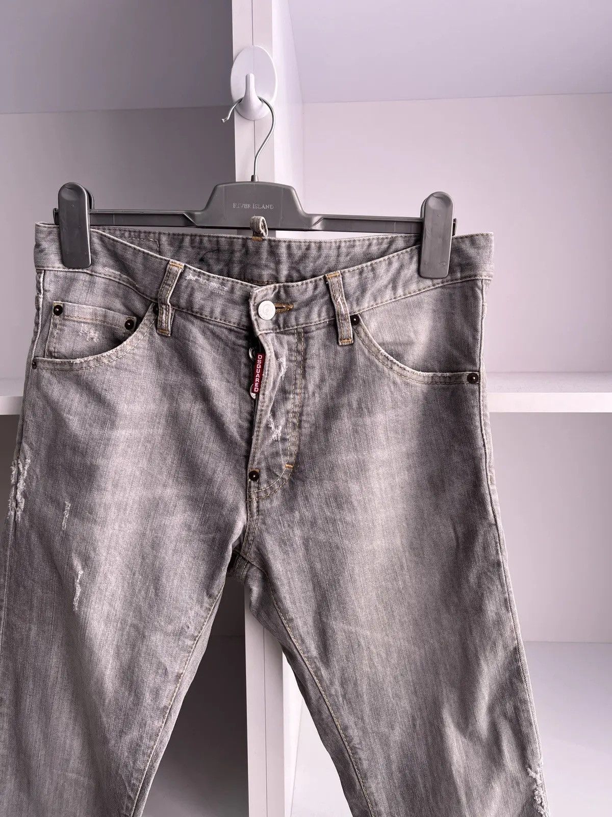 Dsquared2 × Vintage Vintage Dsquared2 Luxury Gray Pants Size US 30 / EU 46 - 4 Thumbnail