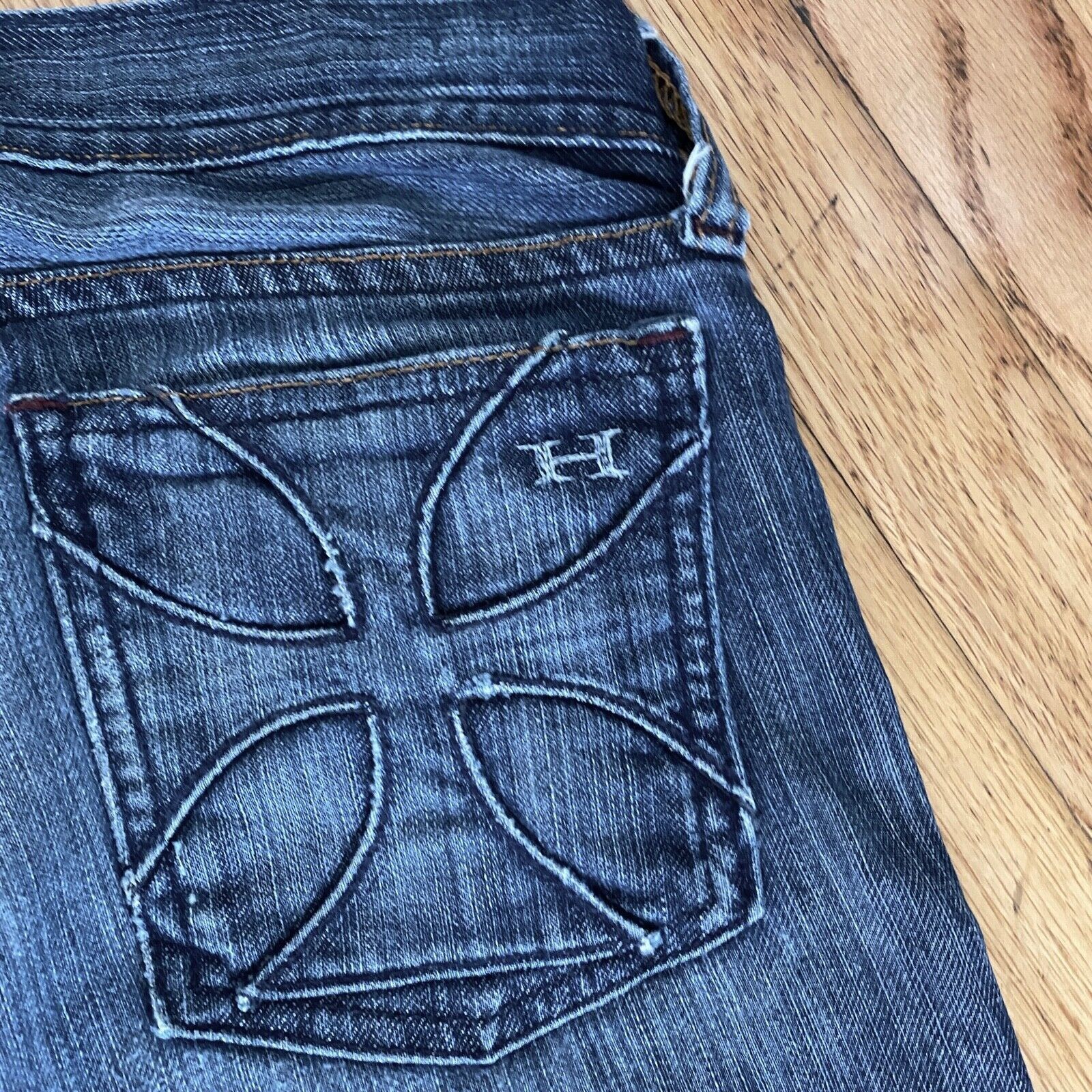 Other VINTAGE Habitual Low-Rise Skinny Studded Ankle Jean Pockets Size 25" / US 0 / IT 36 - 7 Thumbnail