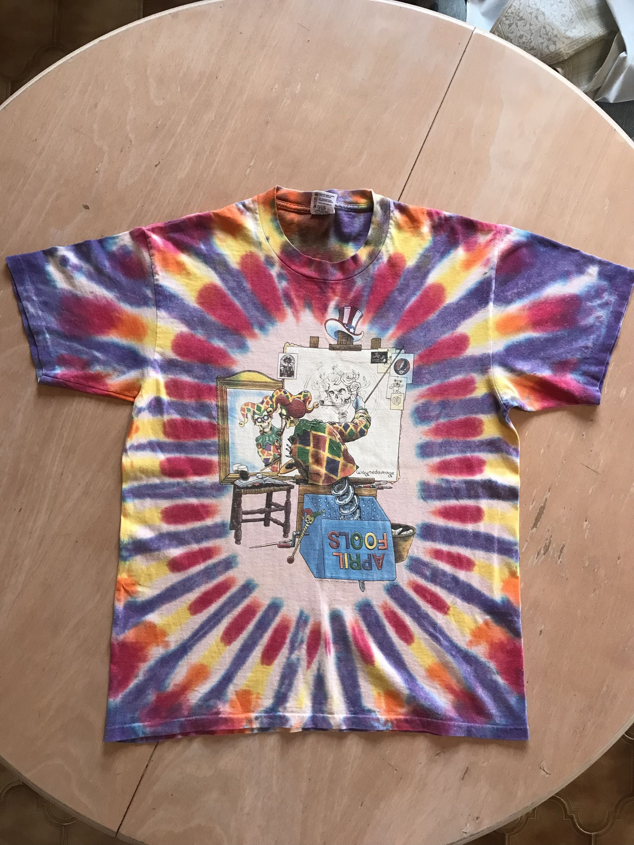 Anvil Vintage 1996 Grateful Dead April Fools T Shirt L Size US L / EU 52-54 / 3 - 1 Thumbnail
