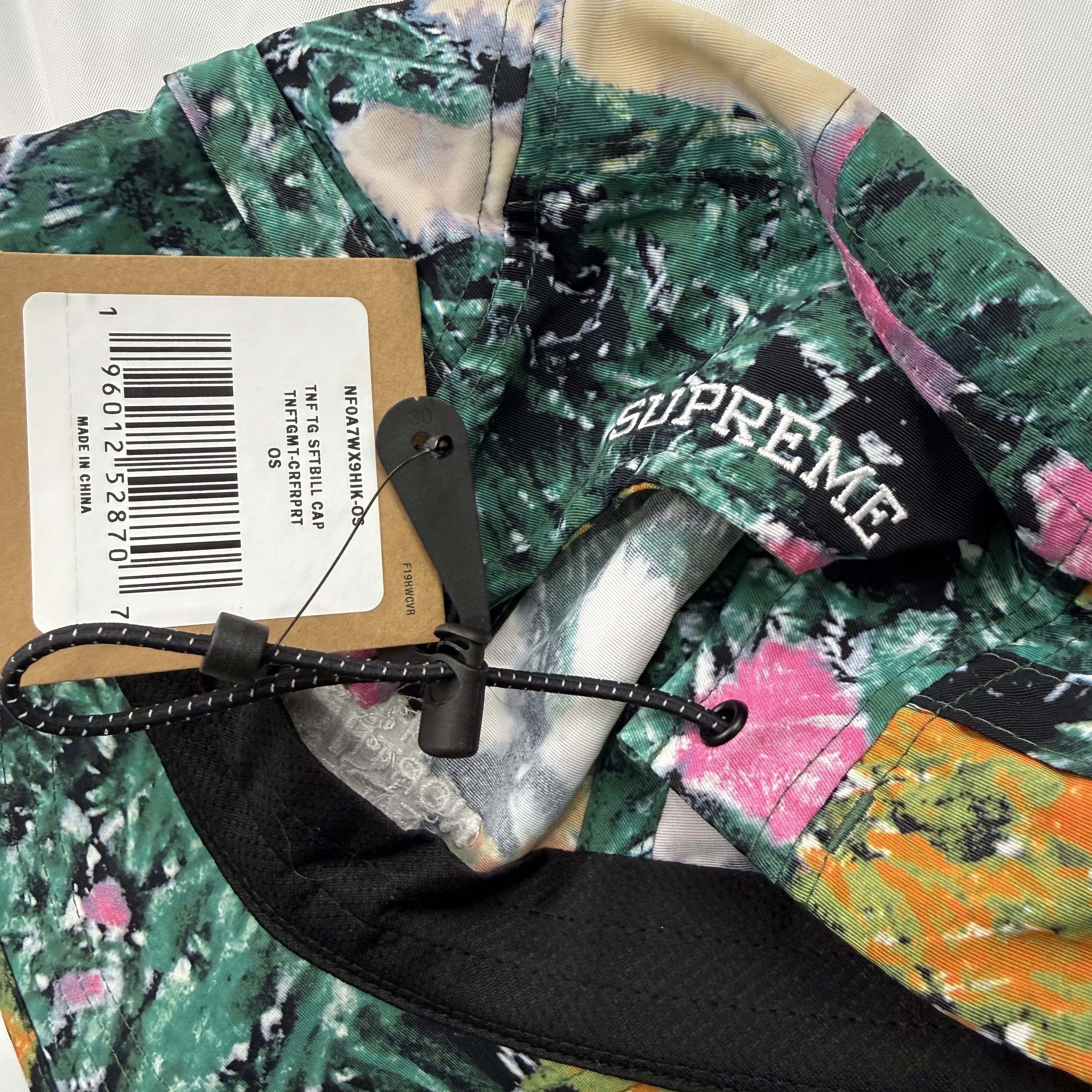 Supreme × The North Face The North Face x Supreme Floral Tie Dye 5-Panel Hat NWT Size ONE SIZE - 10 Thumbnail