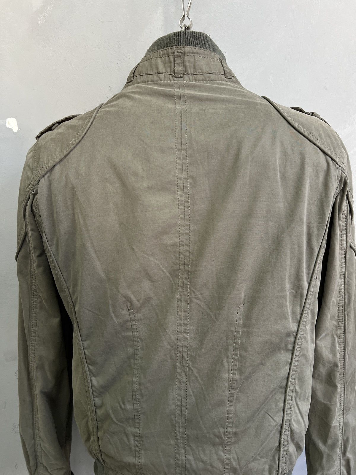 14th Addiction Y2k avant garde cropped bomber jacket dolce gabbana style Size US M / EU 48-50 / 2 - 8 Thumbnail