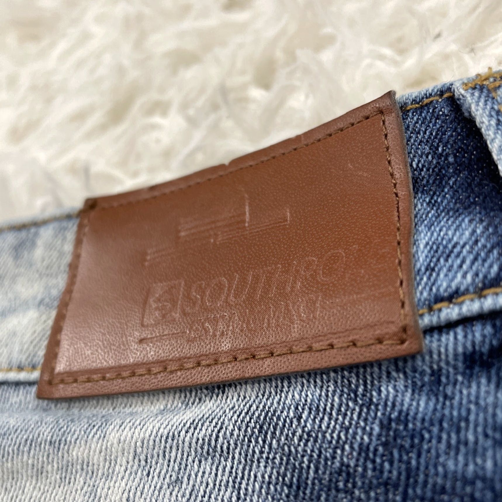 Southpole SOUTHPOLE Jeans Men 32x31 Y2k Streetwear Acid Fade Wash Blue Hip Hop Moto Denim Jeans Size US 33 - 7 Thumbnail