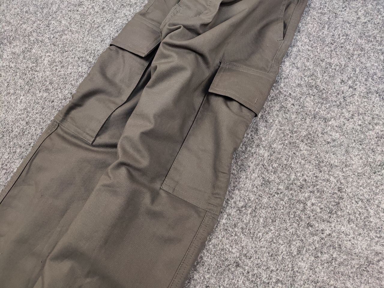 Japanese Brand Vintage 98s Genuine French Khaki Cargo Combat Trousers Pants Size US 32 / EU 48 - 5 Thumbnail