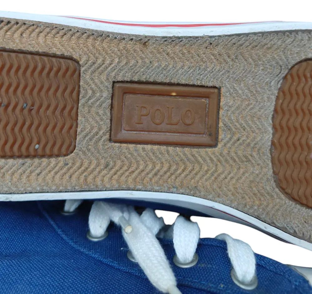 Edition Japan Polo Ralph Lauren High Cut Sneakers Size US 8.5 / EU 41-42 - 12 Thumbnail
