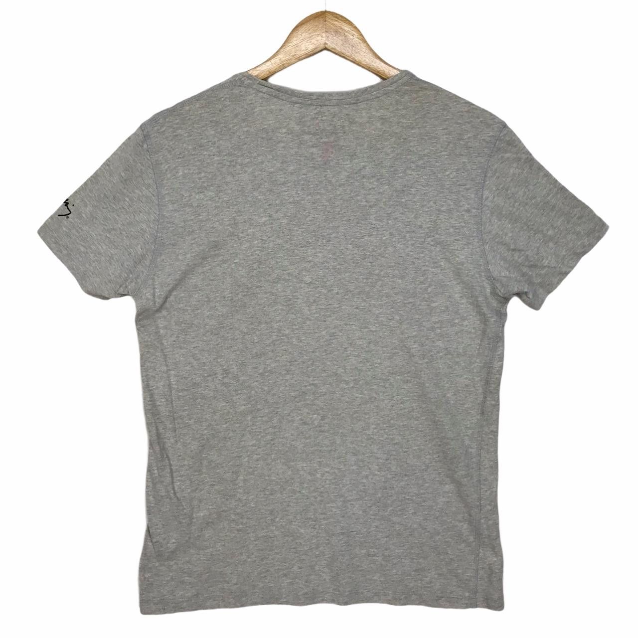 Keith Haring Vintage ZARA X KEITH HARING Big Logo Grey Tee Size US M / EU 48-50 / 2 - 3 Thumbnail
