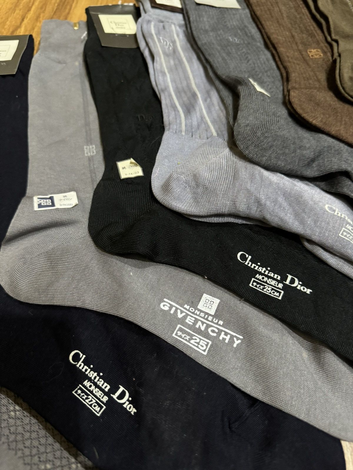 Christian Dior Monsieur × Designer VARIOUS DESIGNER SOCKS NEW Size ONE SIZE - 3 Thumbnail