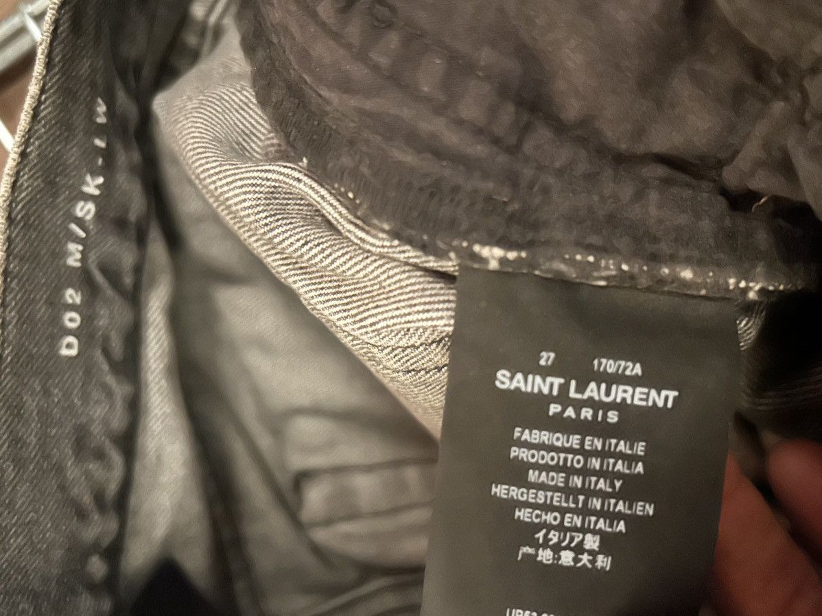 Saint Laurent Paris Saint Laurent grey denim Size US 27 - 3 Thumbnail